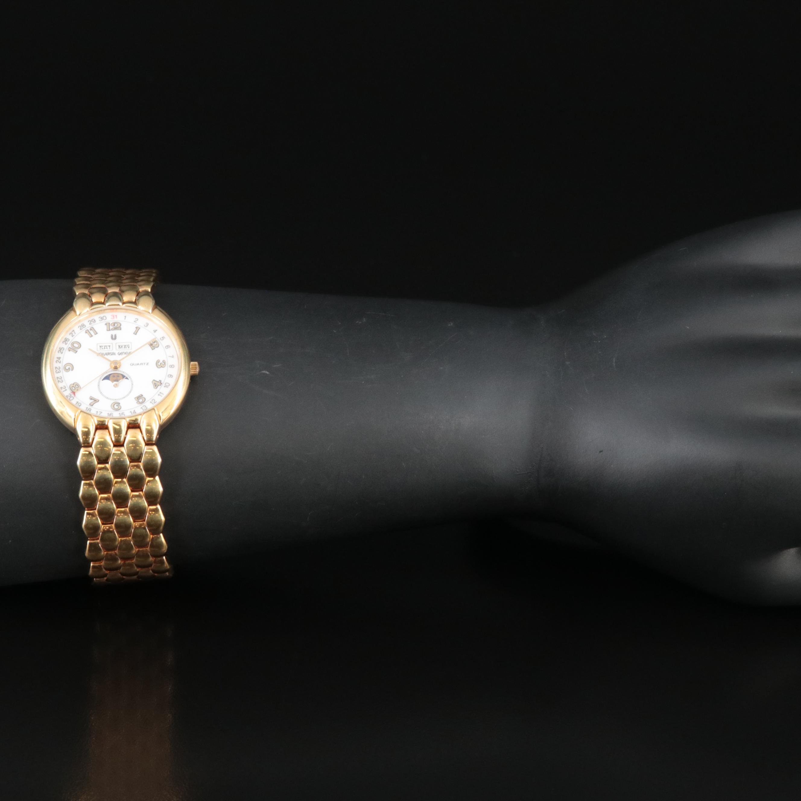 Universal Geneve Triple Date Moon Phase Watch