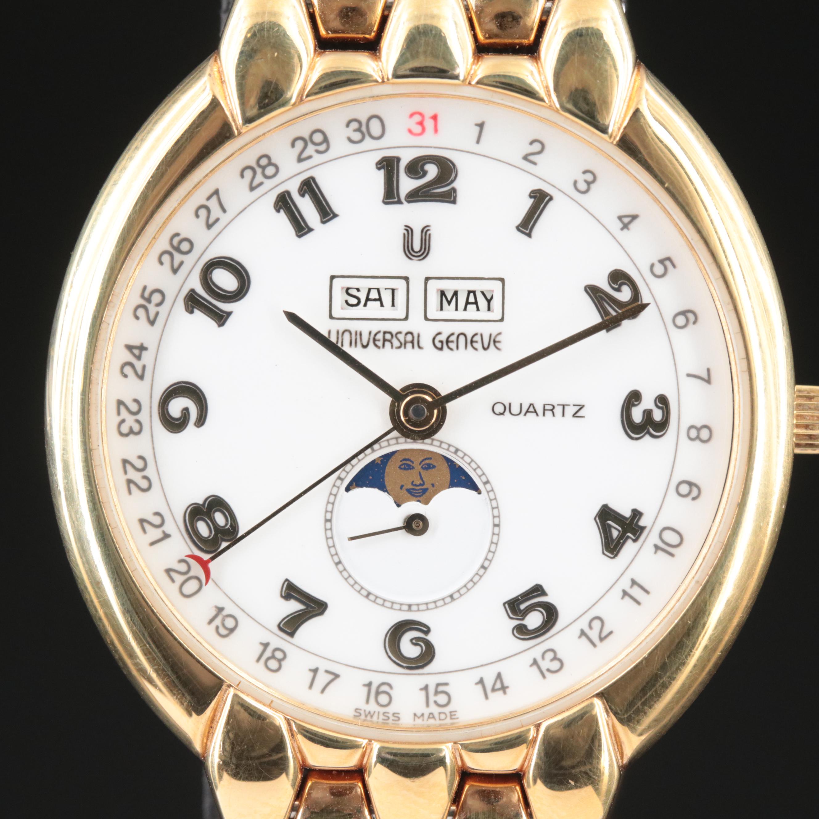 Universal Geneve Triple Date Moon Phase Watch