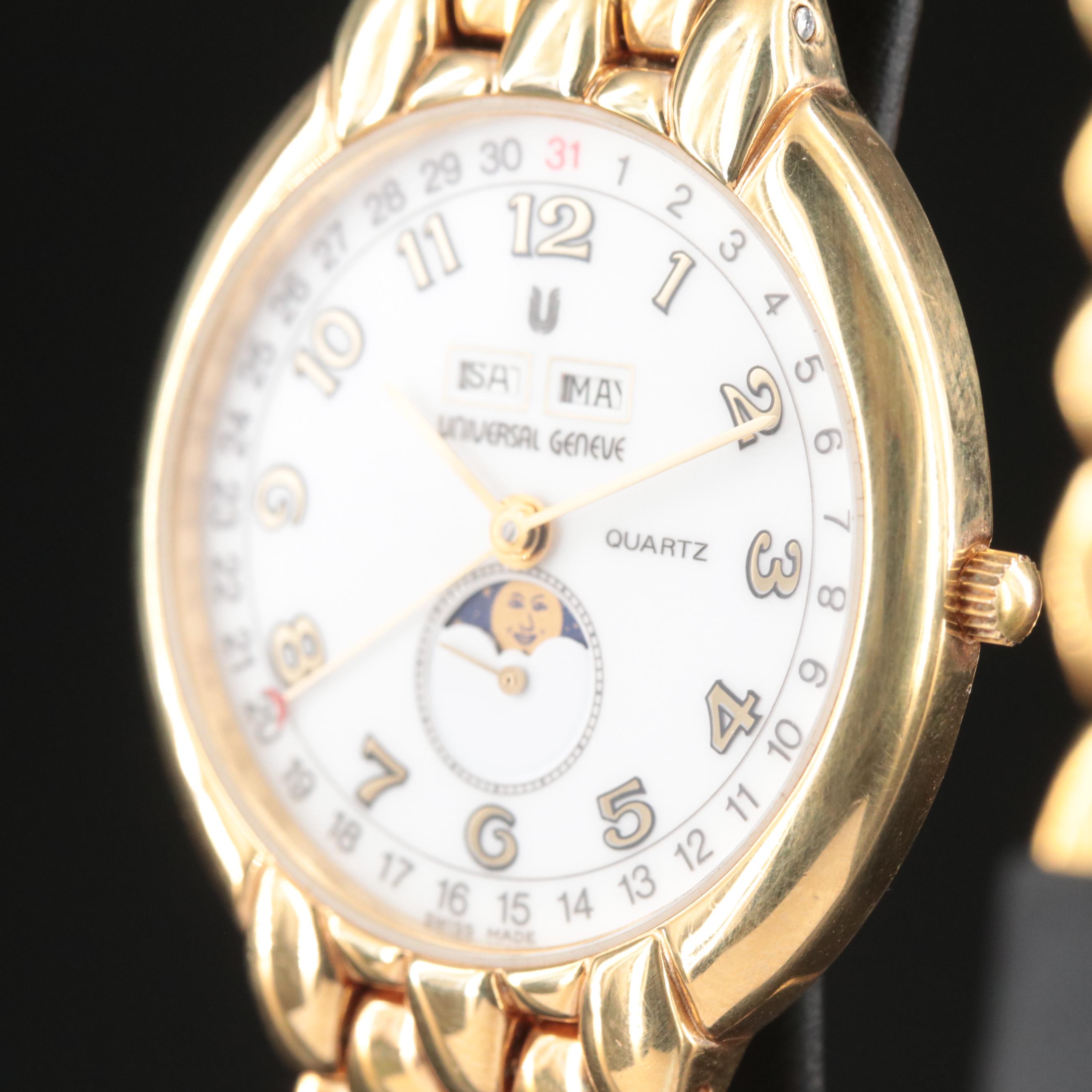 Universal Geneve Triple Date Moon Phase Watch
