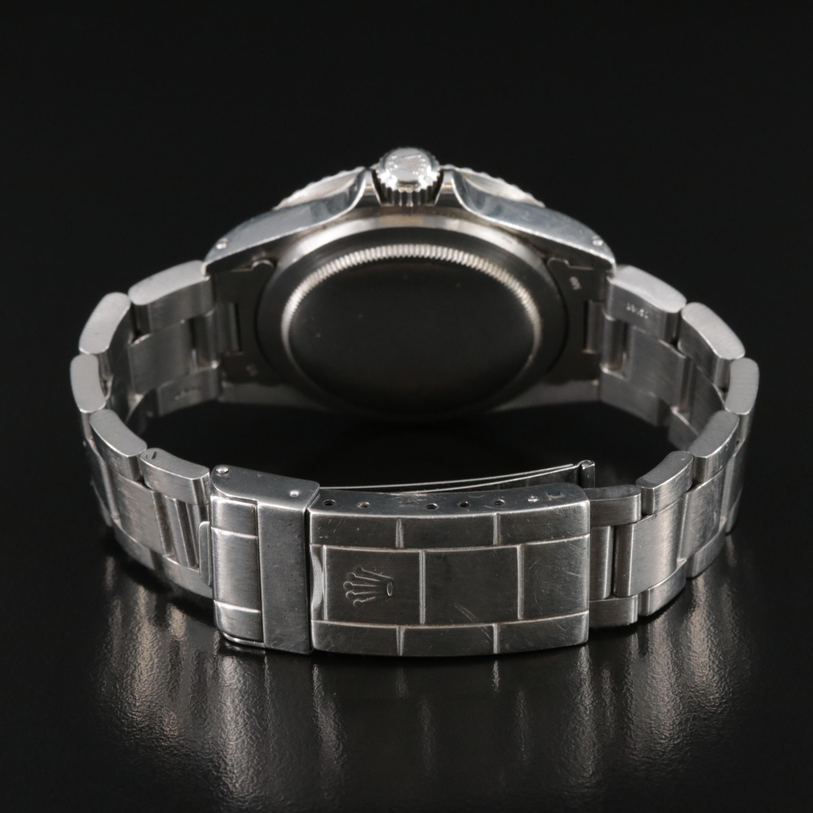 1985 Rolex Submariner Custom Diamond Dial and Bezel Watch