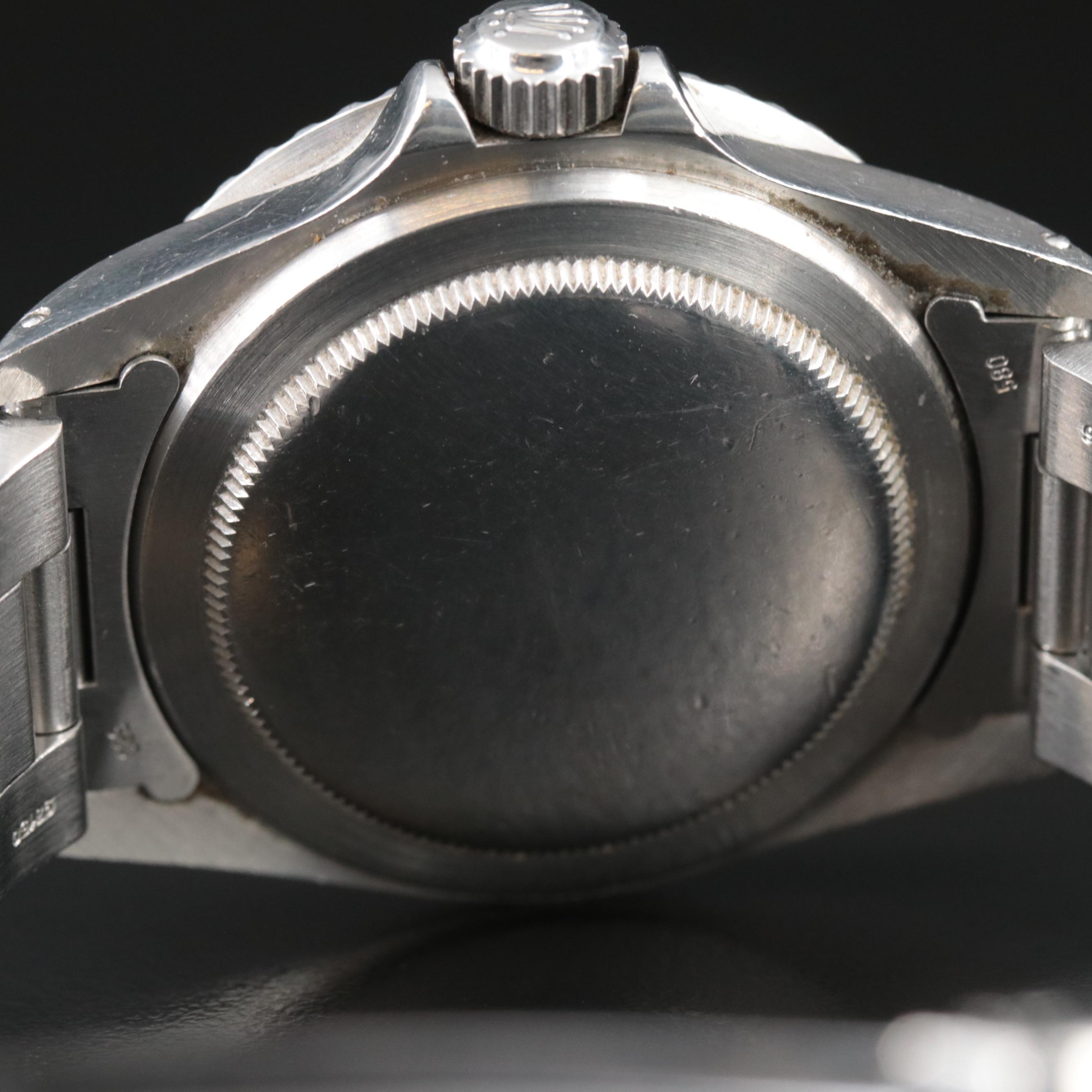 1985 Rolex Submariner Custom Diamond Dial and Bezel Watch