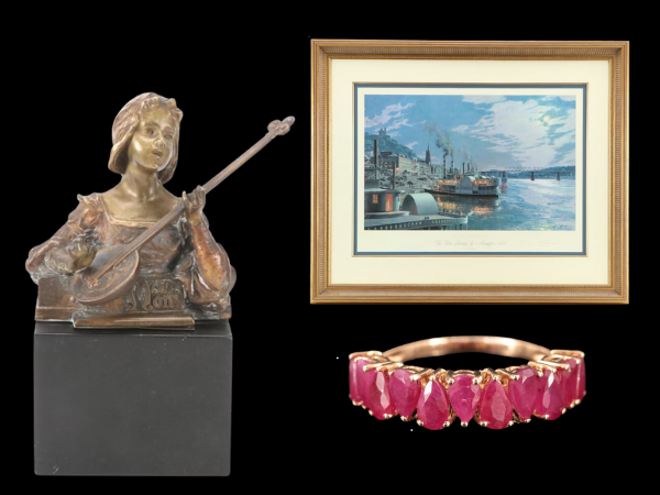 Fine Art, Antiques, Décor & Jewelry