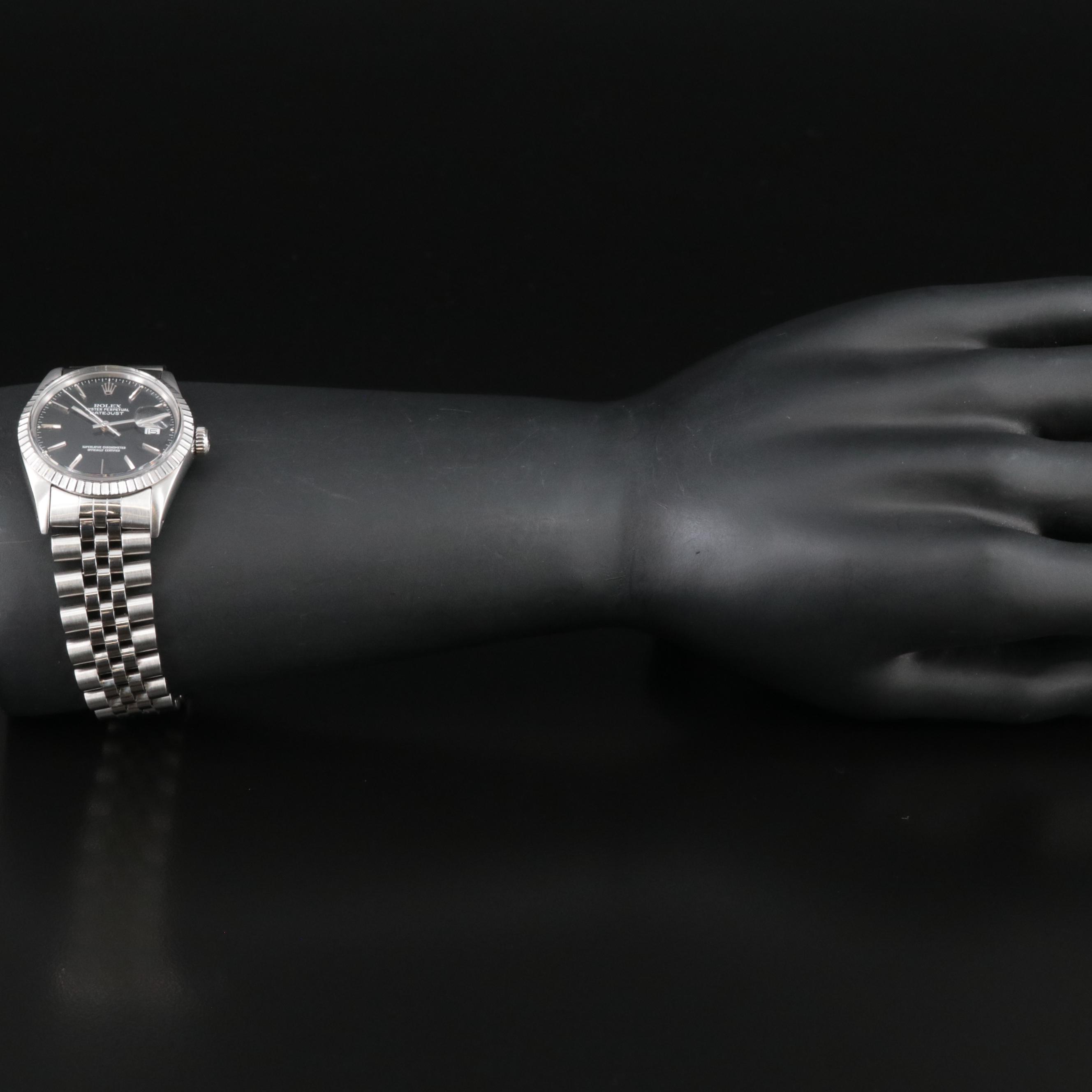 1987 Rolex Datejust 36MM Stainless Steel Automatic Watch