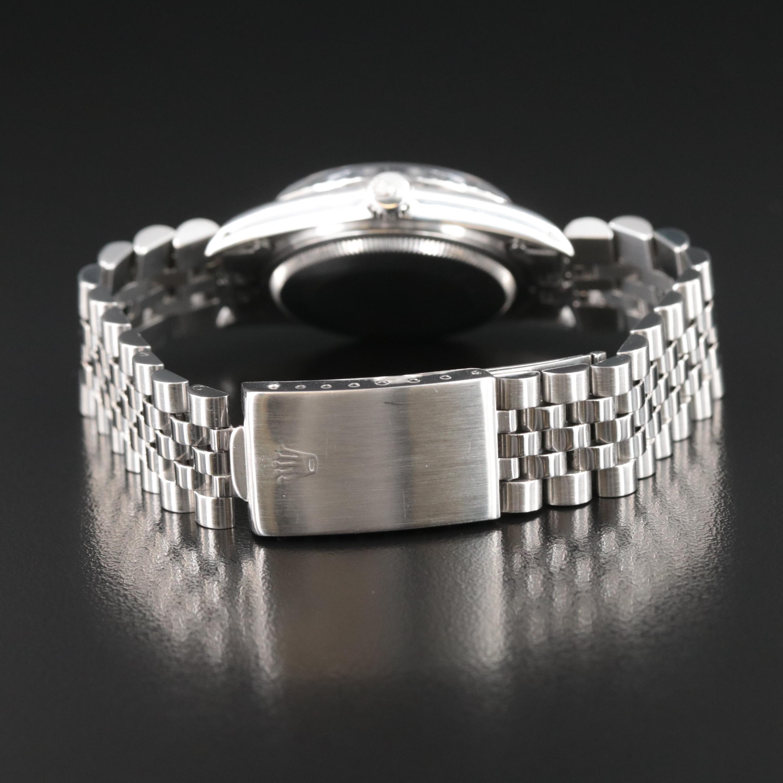 1987 Rolex Datejust 36MM Stainless Steel Automatic Watch