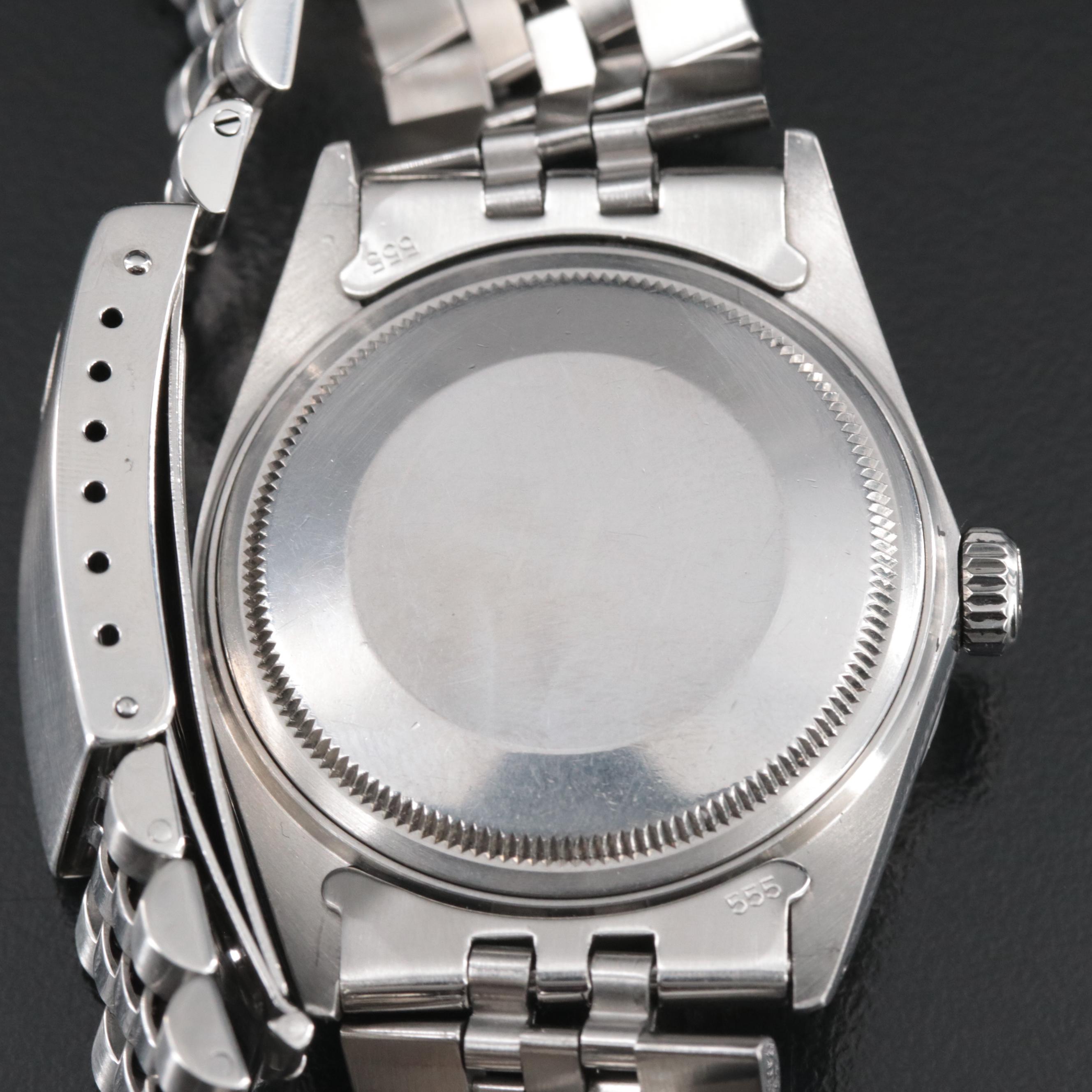 1987 Rolex Datejust 36MM Stainless Steel Automatic Watch