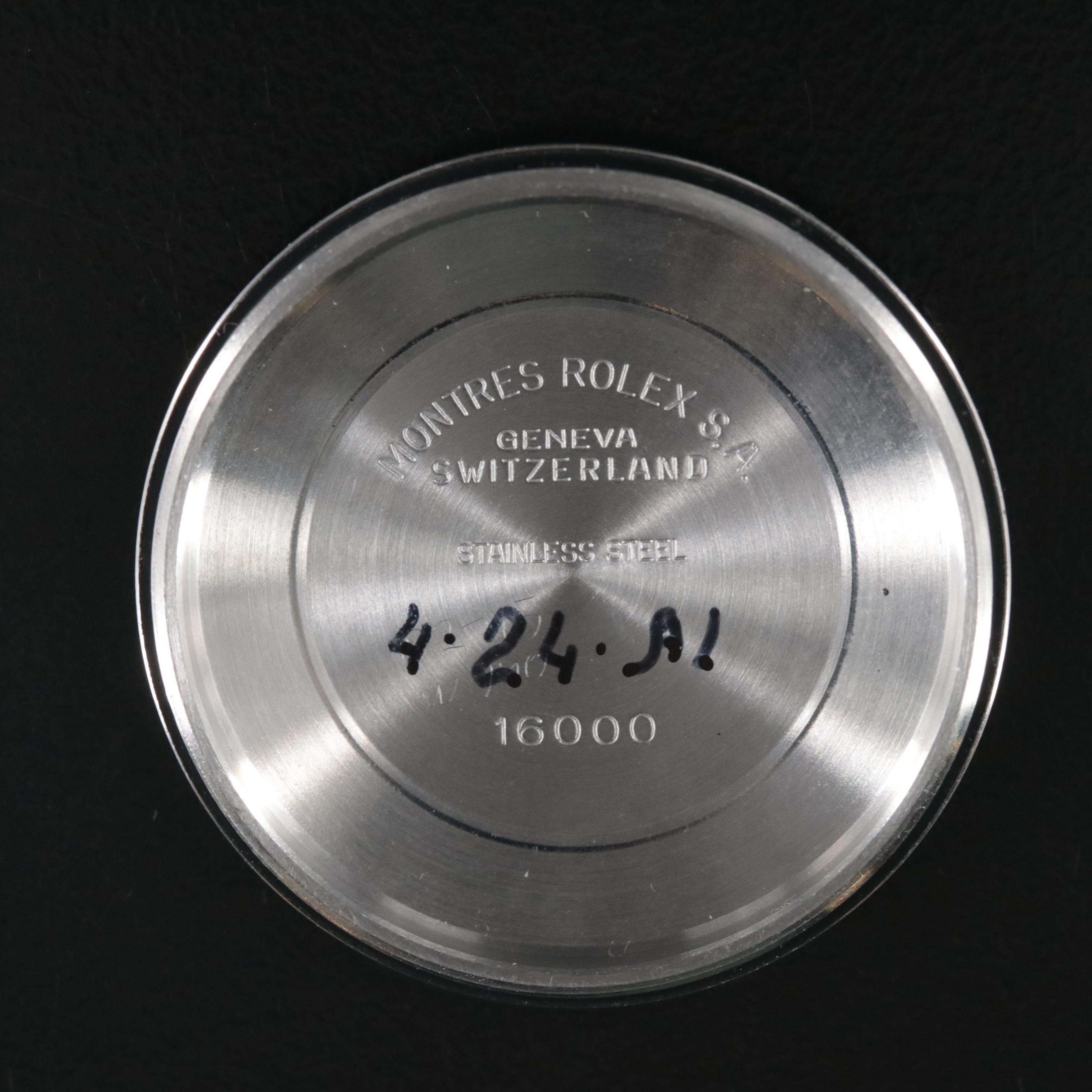 1987 Rolex Datejust 36MM Stainless Steel Automatic Watch