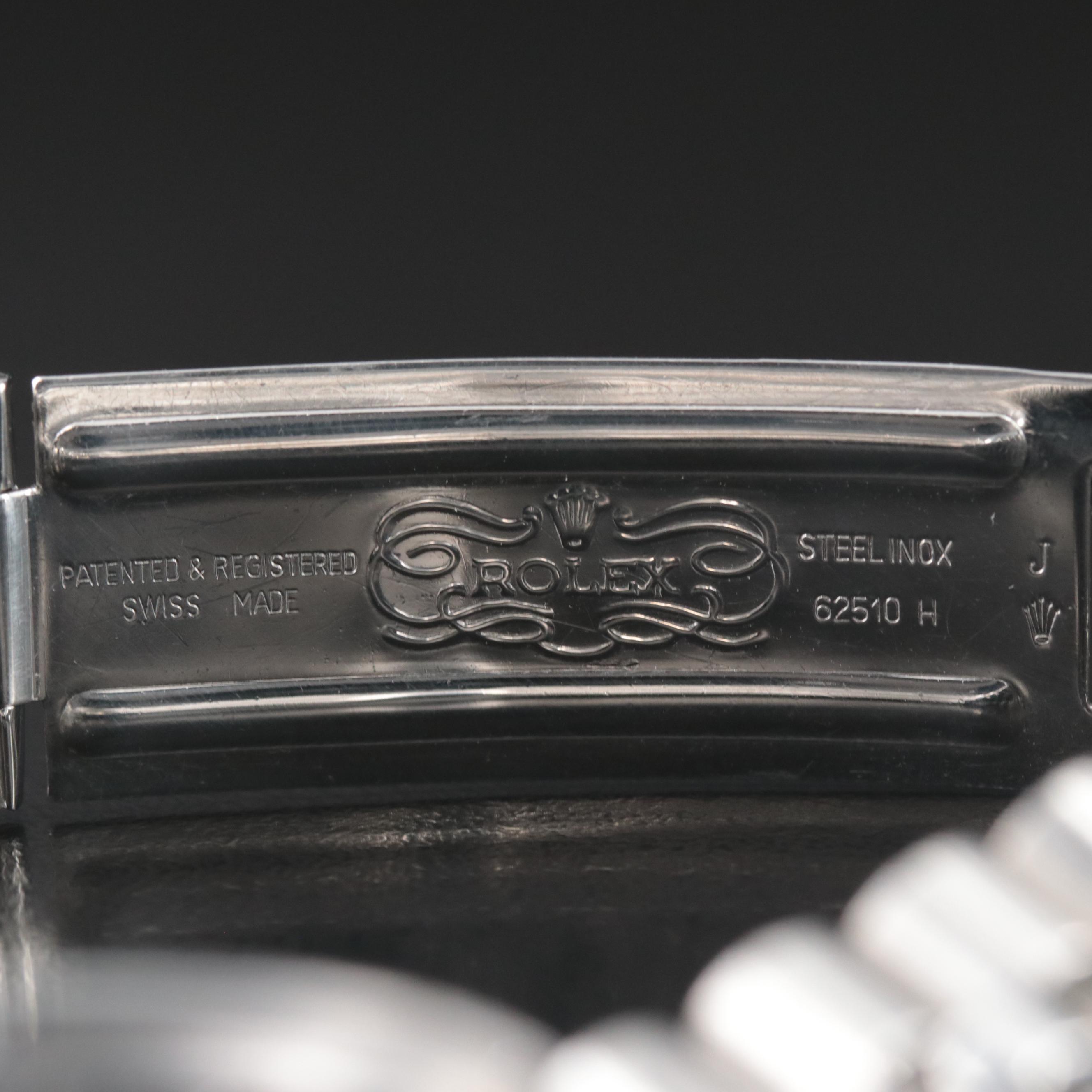 1987 Rolex Datejust 36MM Stainless Steel Automatic Watch