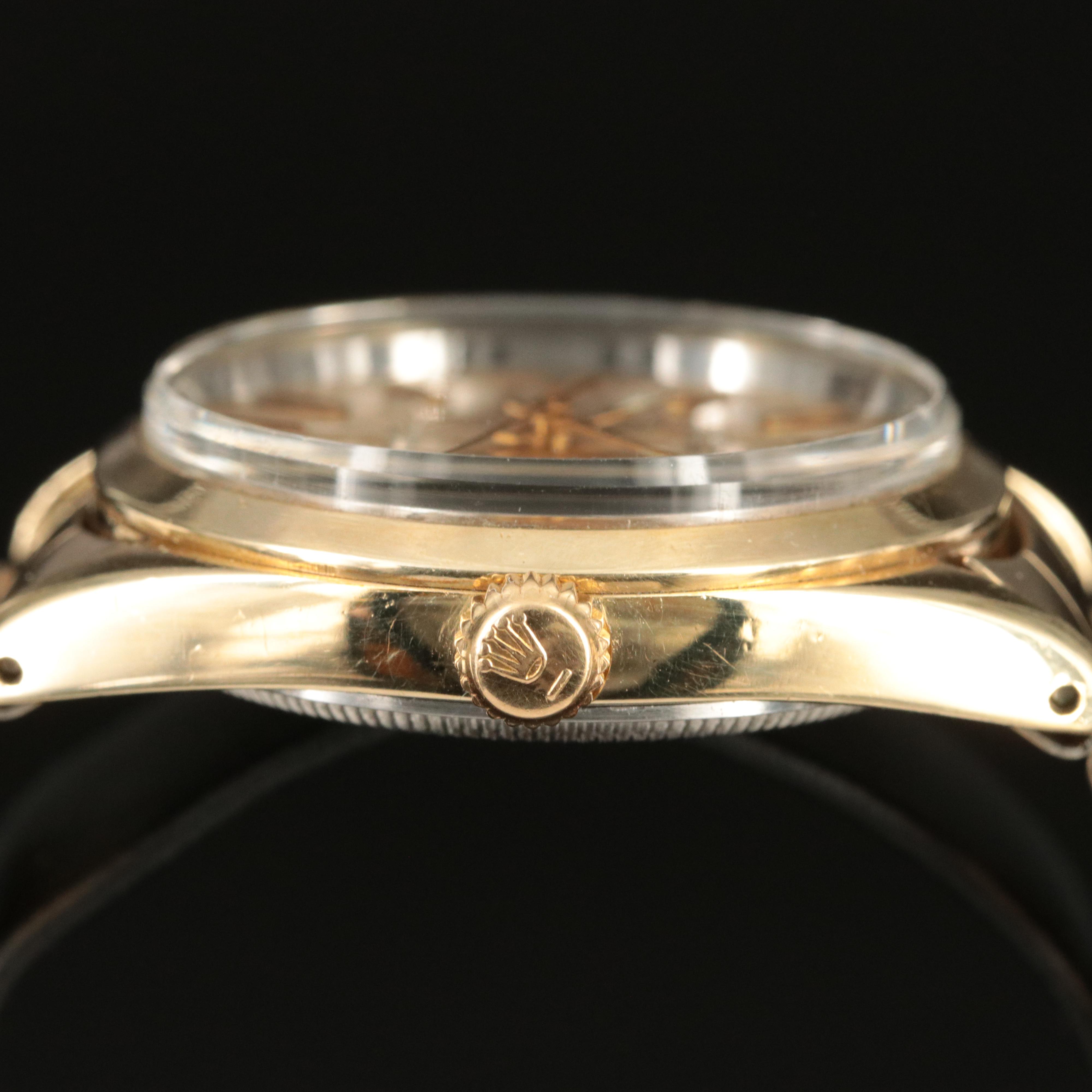1967 Rolex Oyster Perpetual Gold Shell Watch
