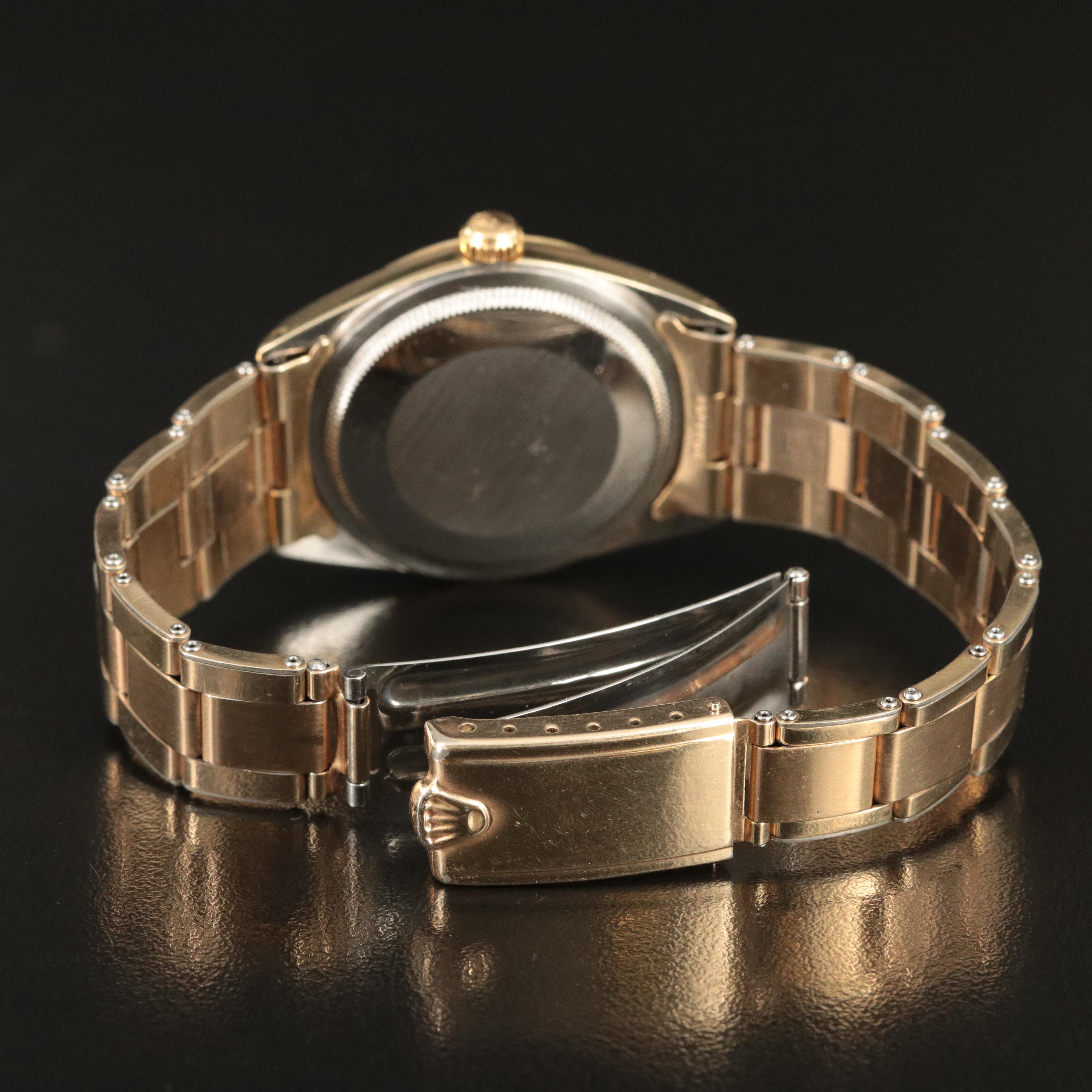 1967 Rolex Oyster Perpetual Gold Shell Watch