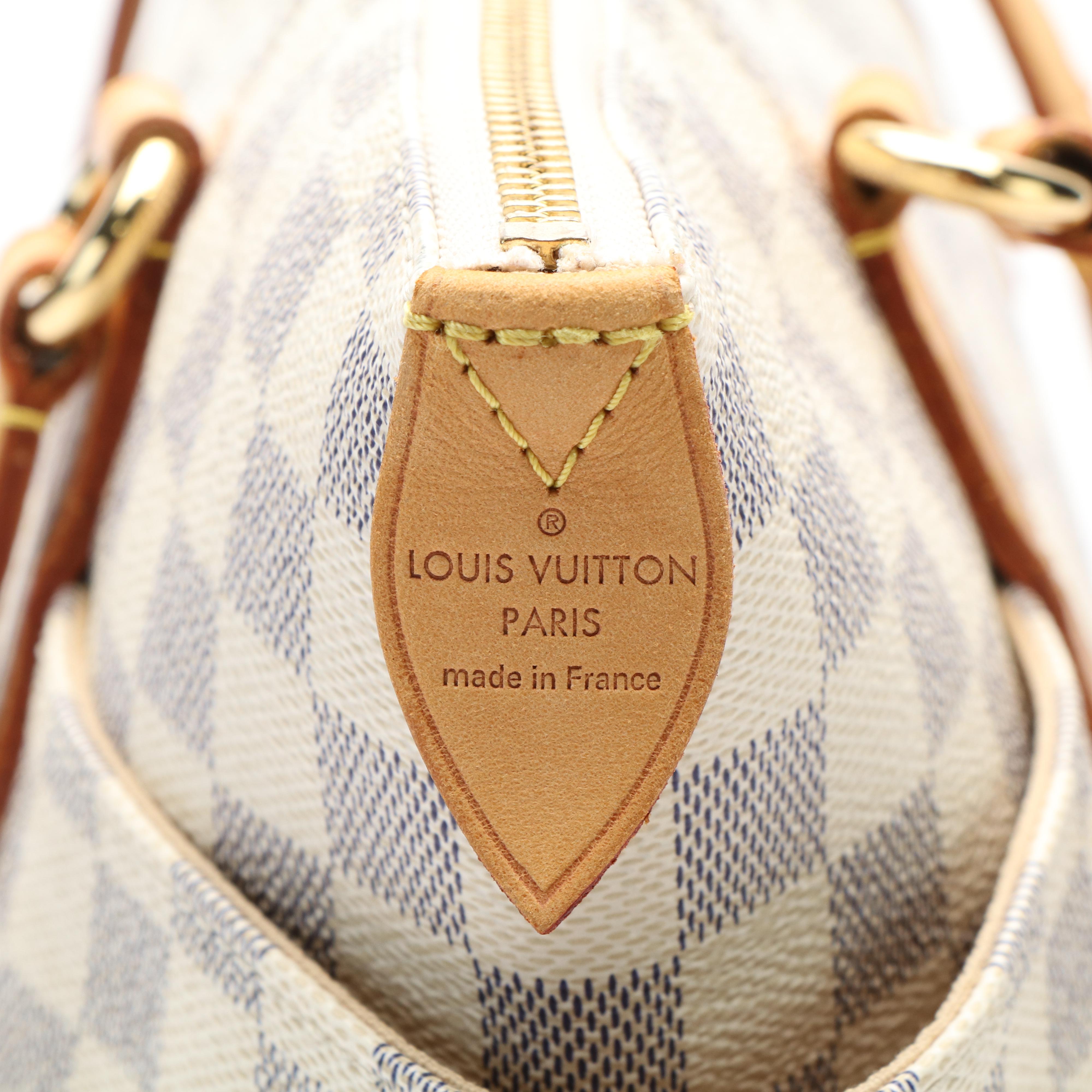 Louis Vuitton Totally PM Tote Bag in Damier Azur Coated Canvas