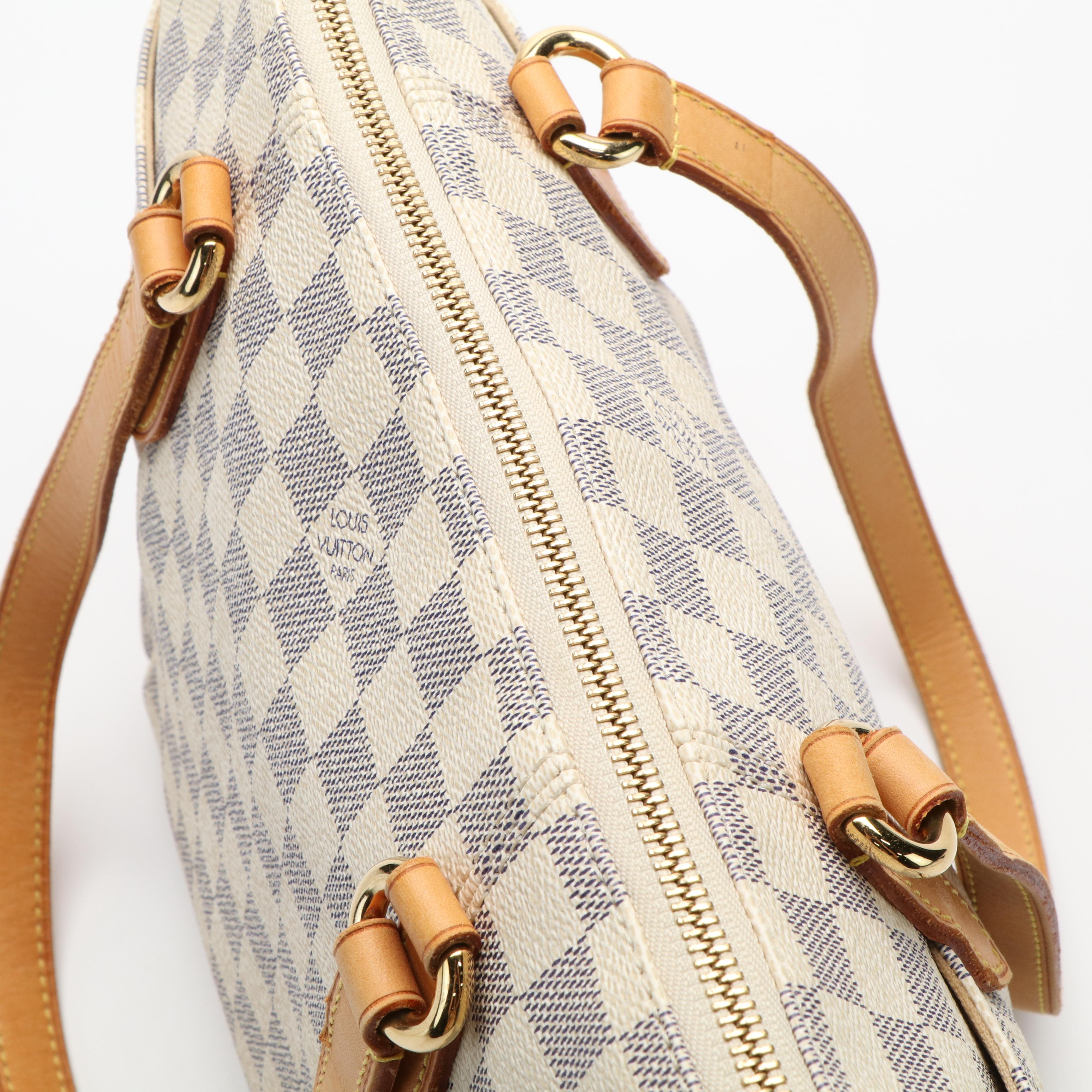 Louis Vuitton Totally PM Tote Bag in Damier Azur Coated Canvas