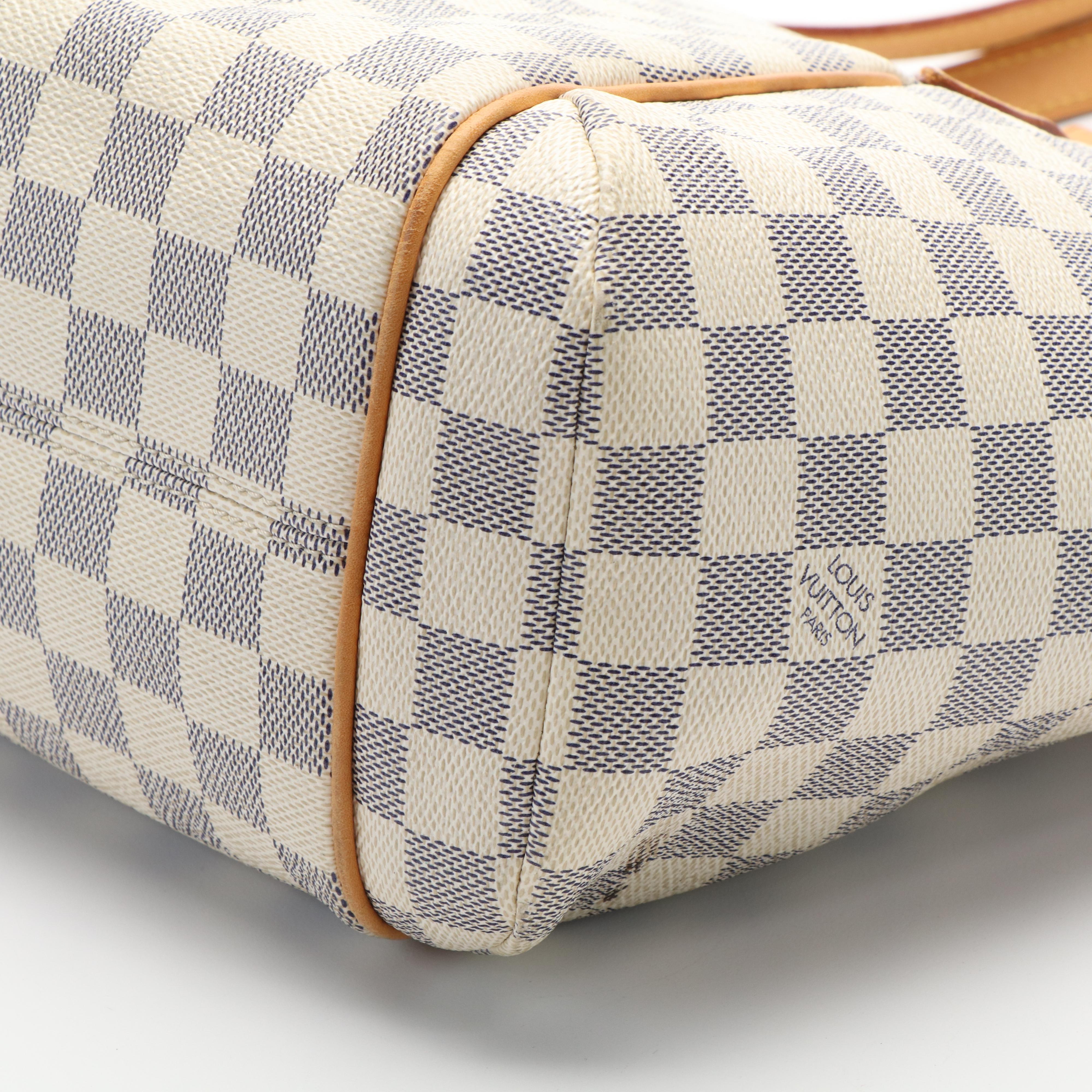 Louis Vuitton Totally PM Tote Bag in Damier Azur Coated Canvas