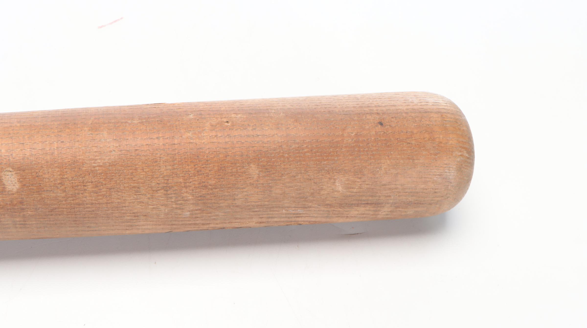 Ted Williams Player Model Baseball Bat with Boston Red Sox Framed Print