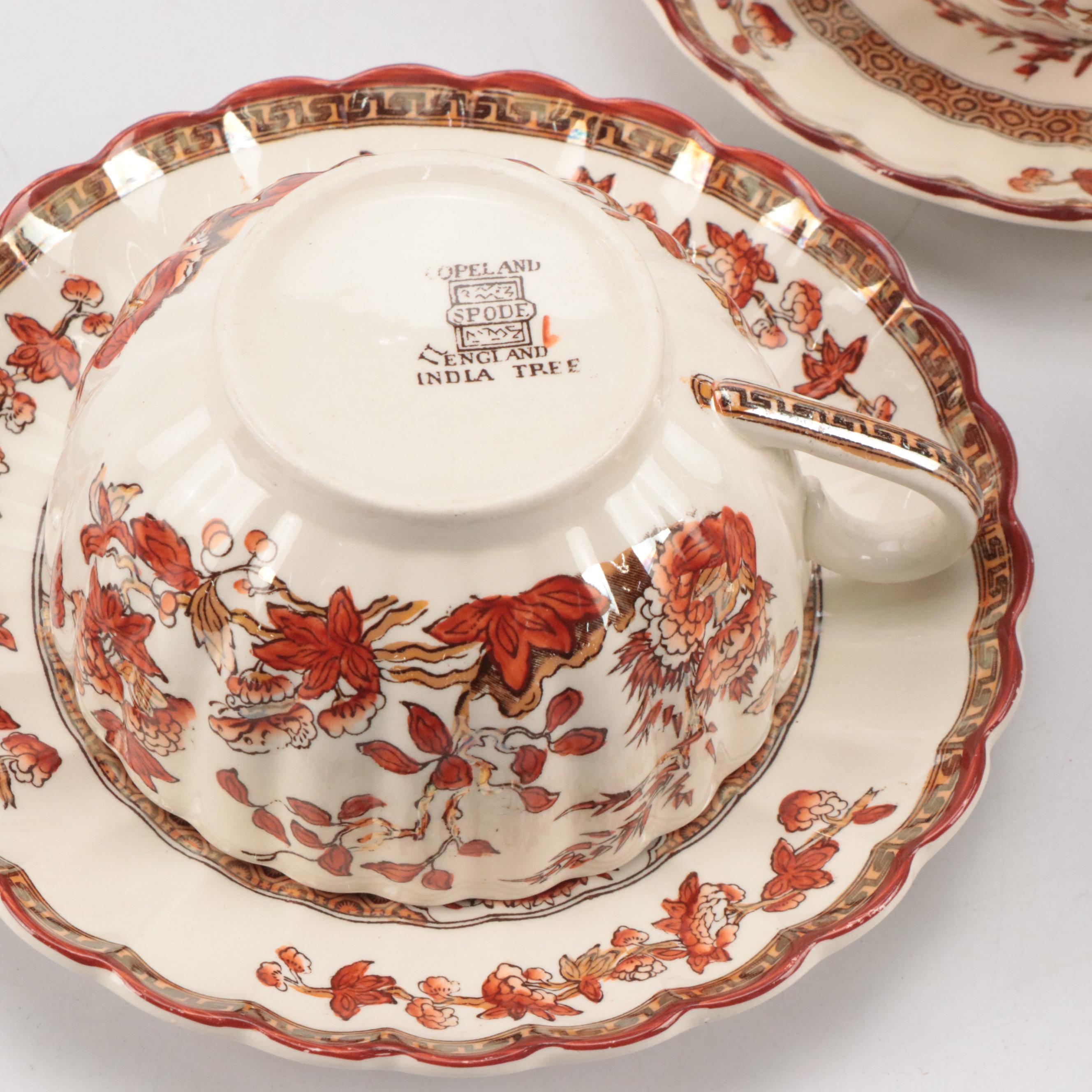 Copeland Spode "India Tree" Porcelain Dinnerware