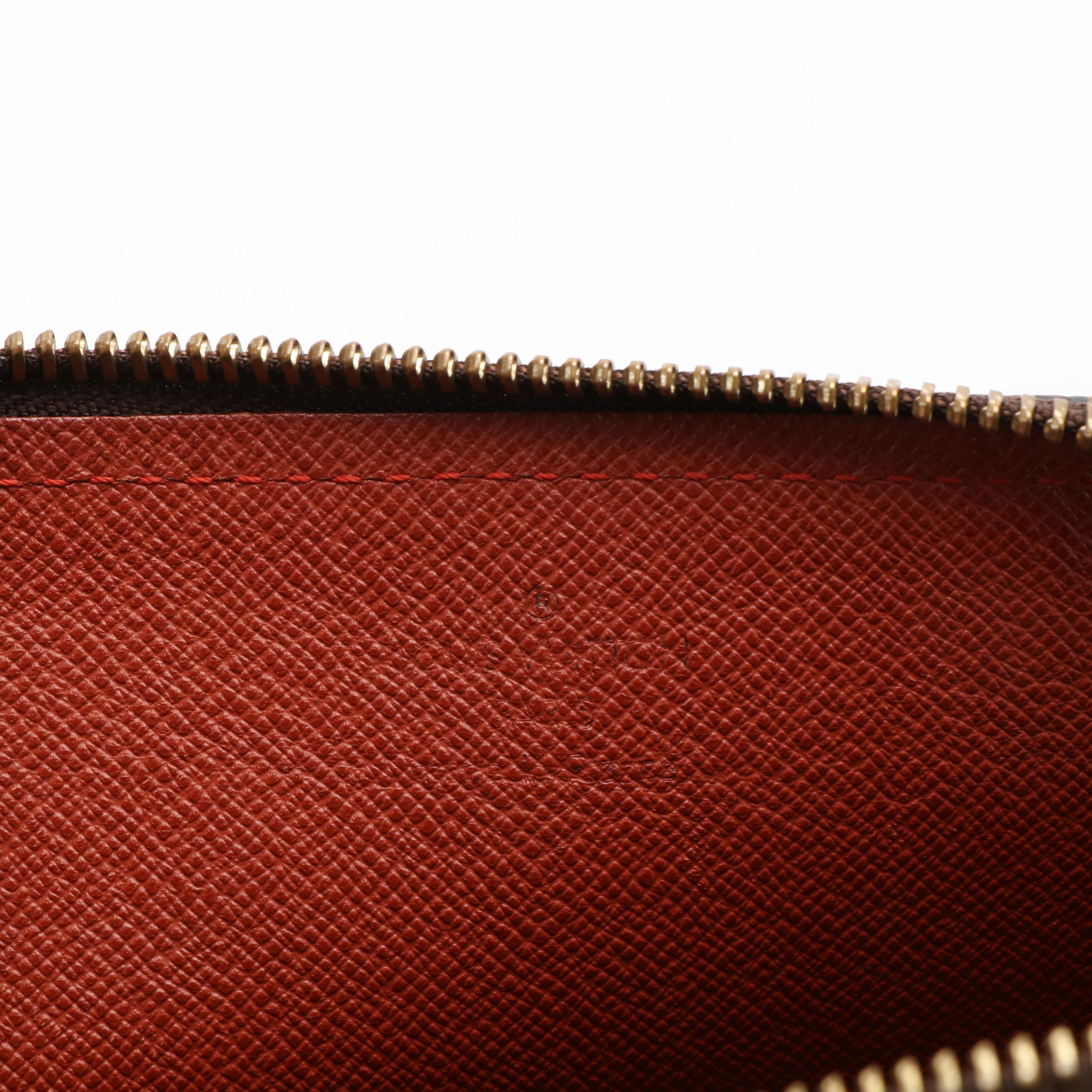 Louis Vuitton Papillon 30 Handbag with Pochette in Damier Ebene Canvas