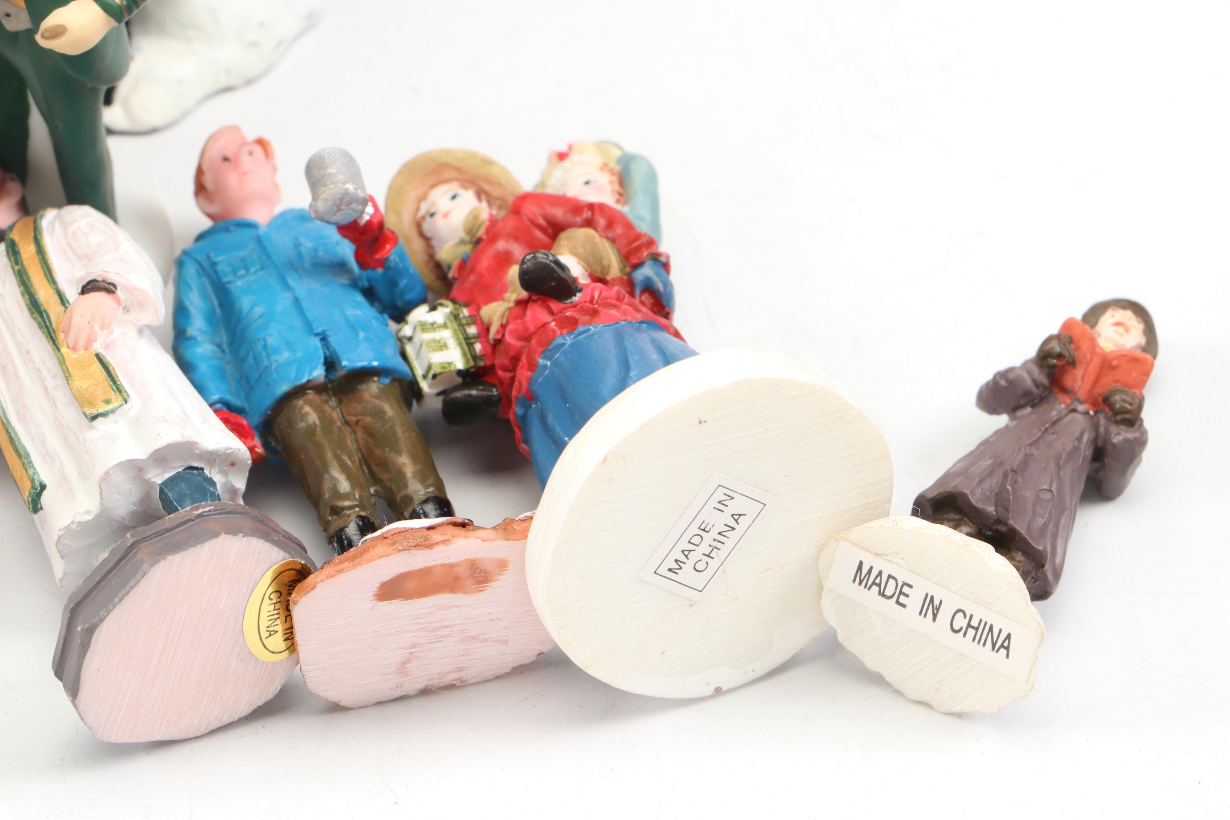 Dickens' Village Series "Blenham Street Bank" and More Christmas Village Décor