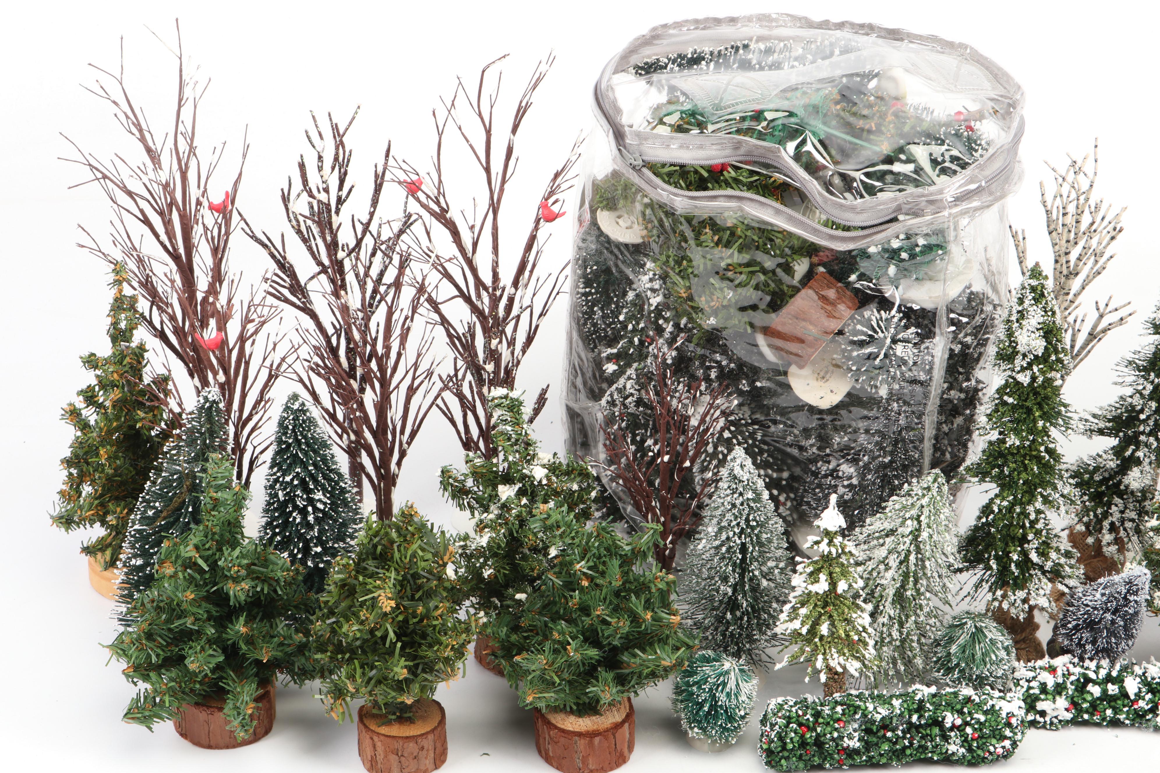 Dickens' Village Series "Blenham Street Bank" and More Christmas Village Décor