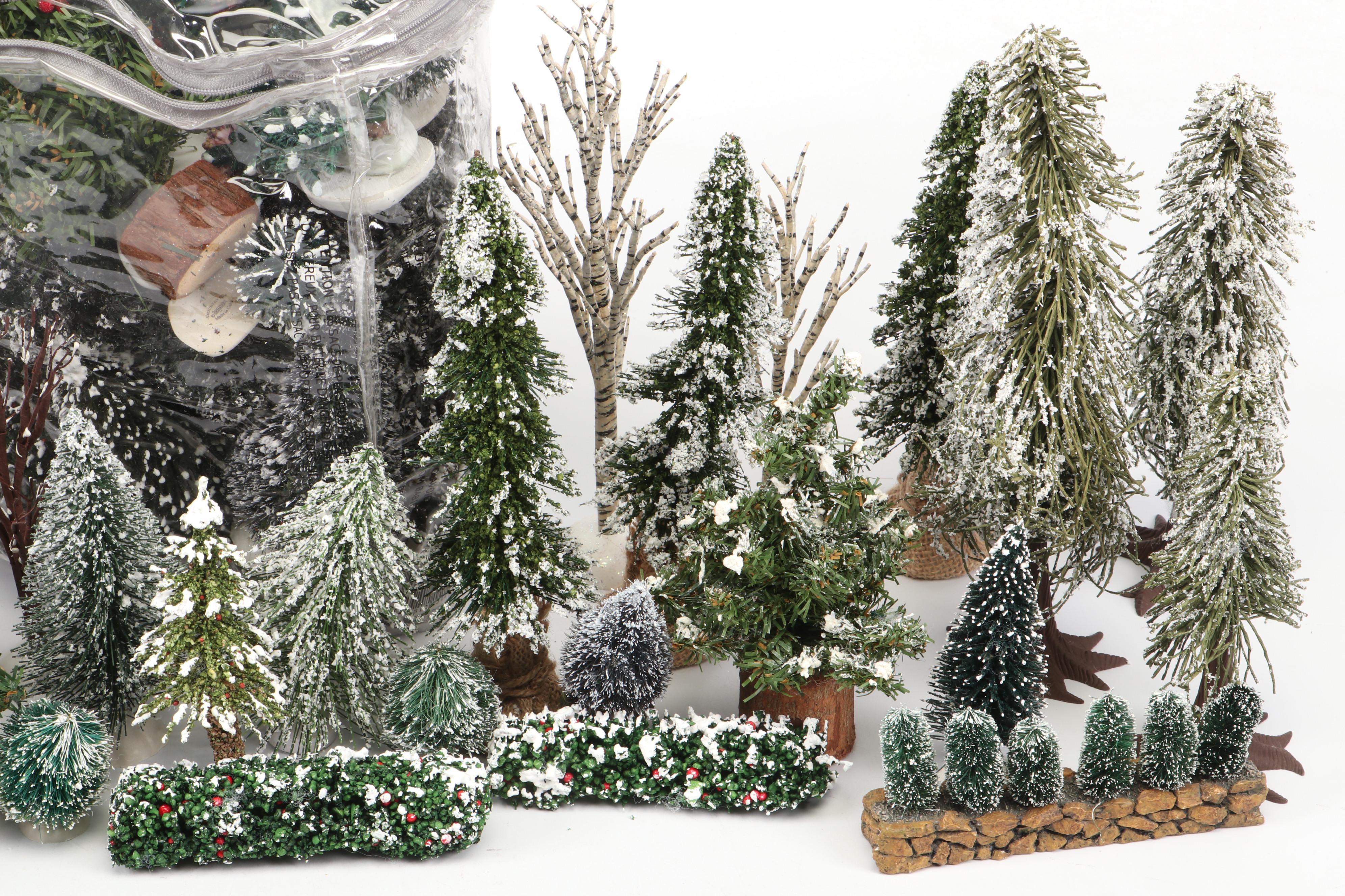 Dickens' Village Series "Blenham Street Bank" and More Christmas Village Décor