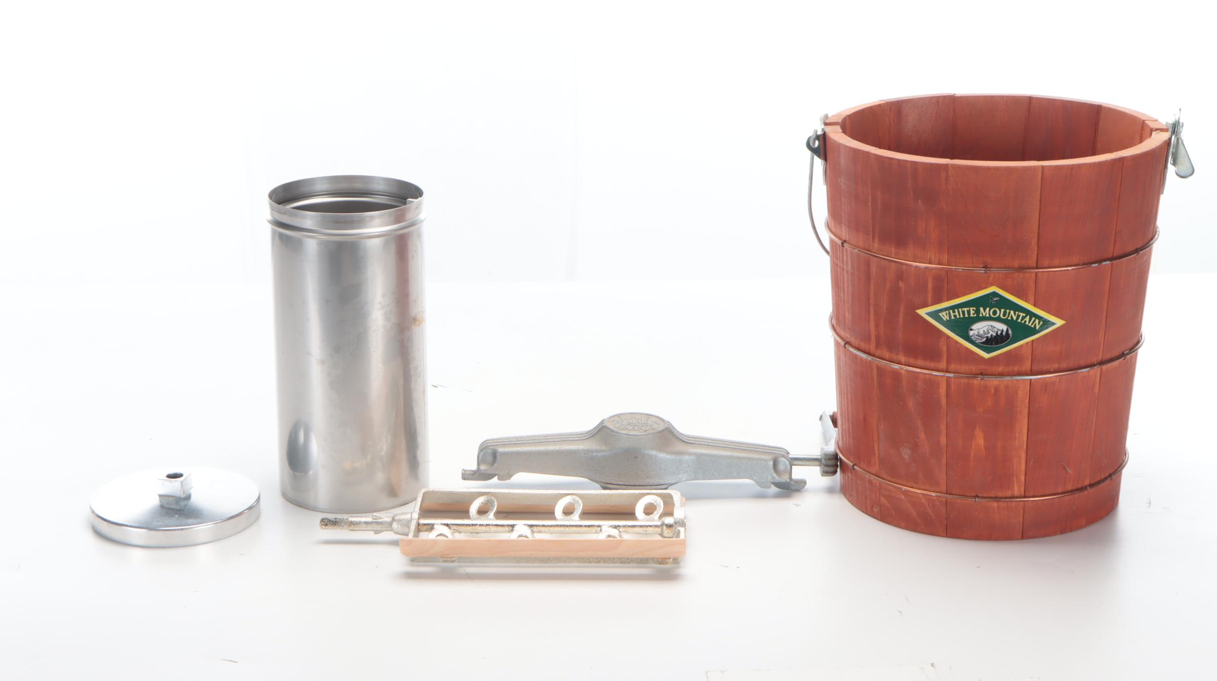 White Mountain Hand Crank Ice Cream Maker