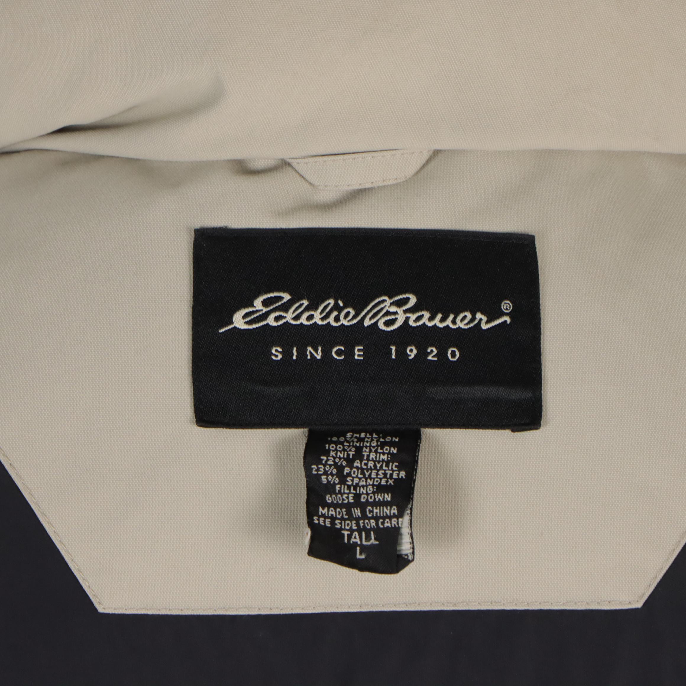 Eddie Bauer Goose-Down Detachable Hood Coat