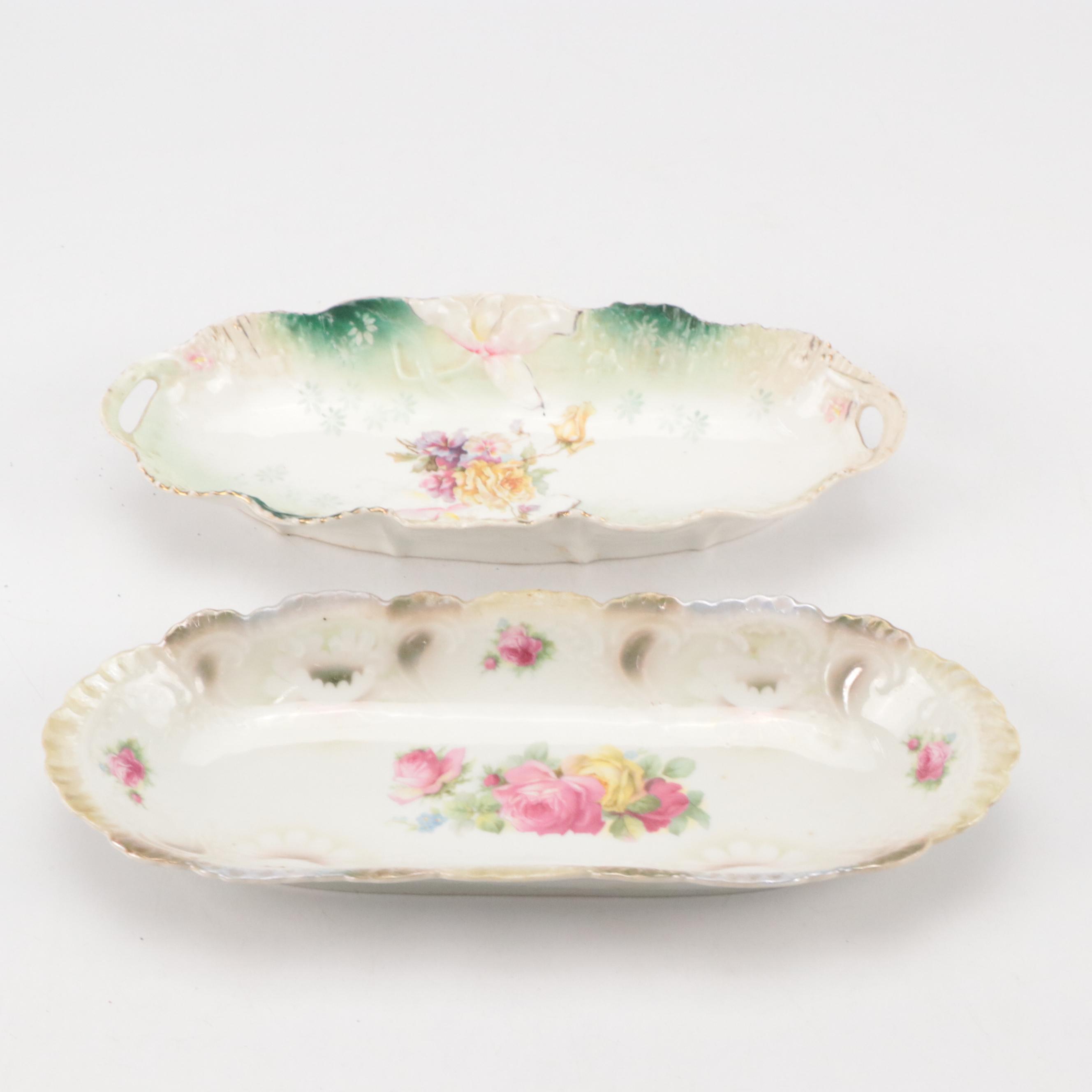 RS Germany with Other Floral Pattern Bowls and Other Porcelain Tableware