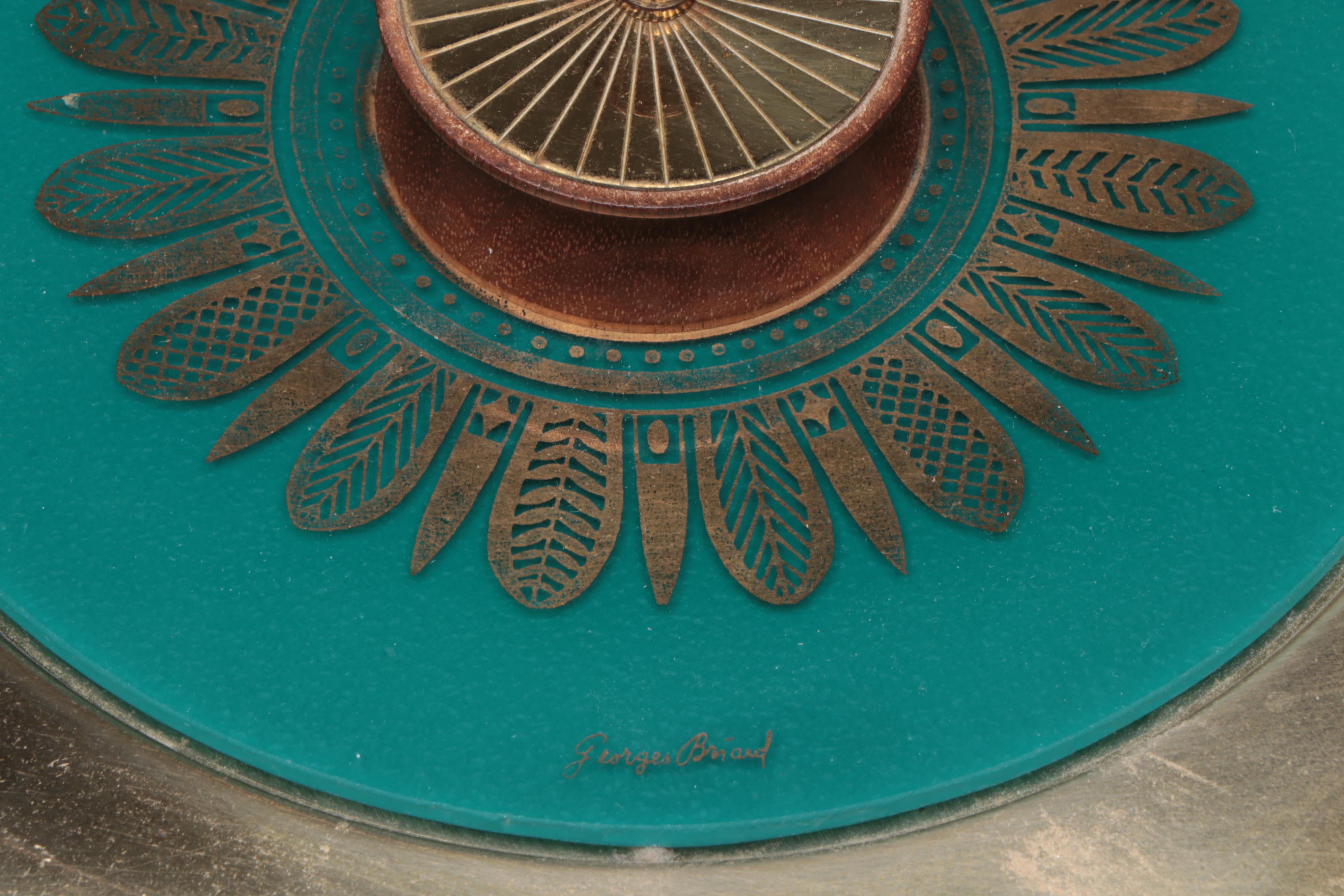 Georges Briard Mid Century Modern Style Glass Double Old Fashioned and Tableware