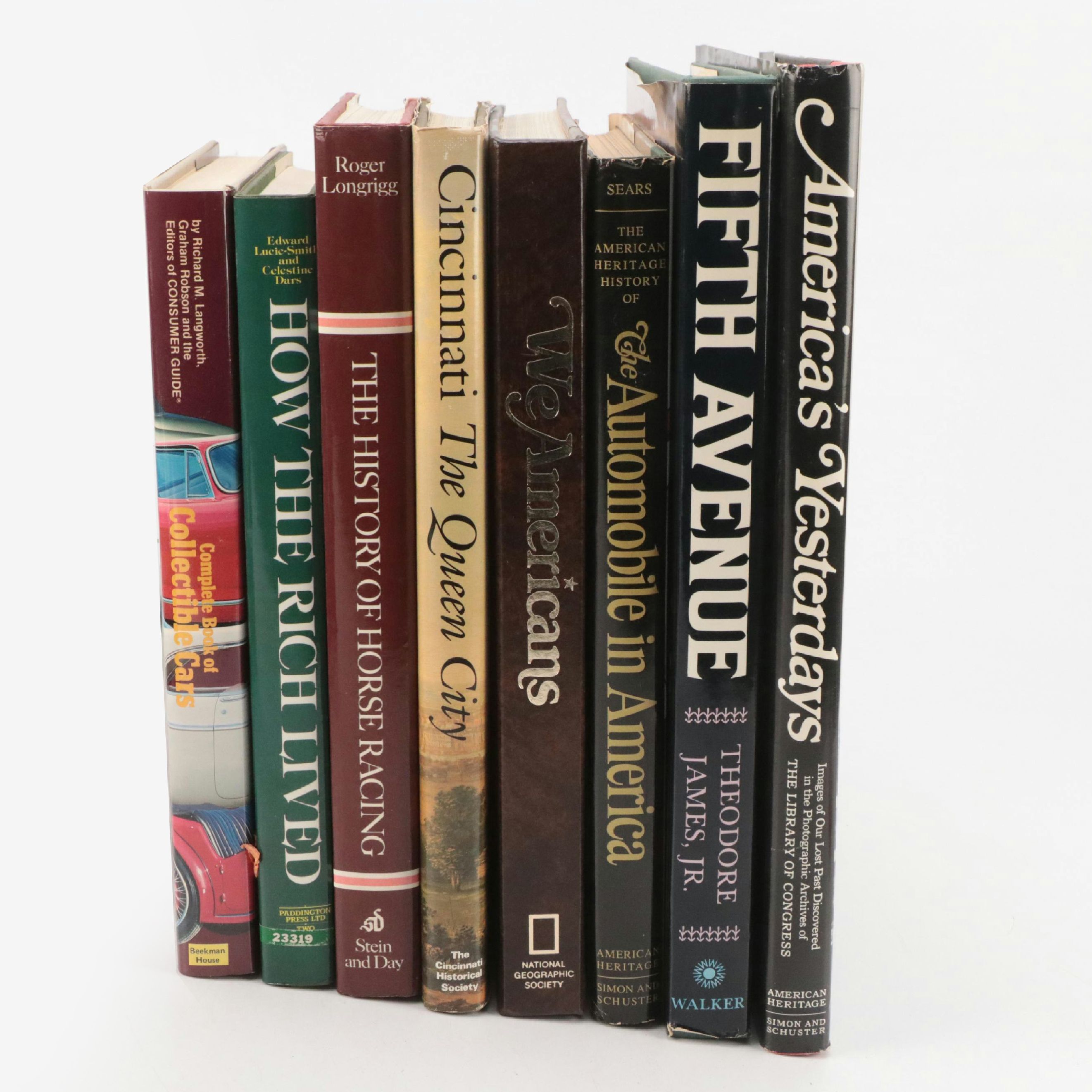 First Edition "The History of Horse Racing" by Roger Longrigg and More Books