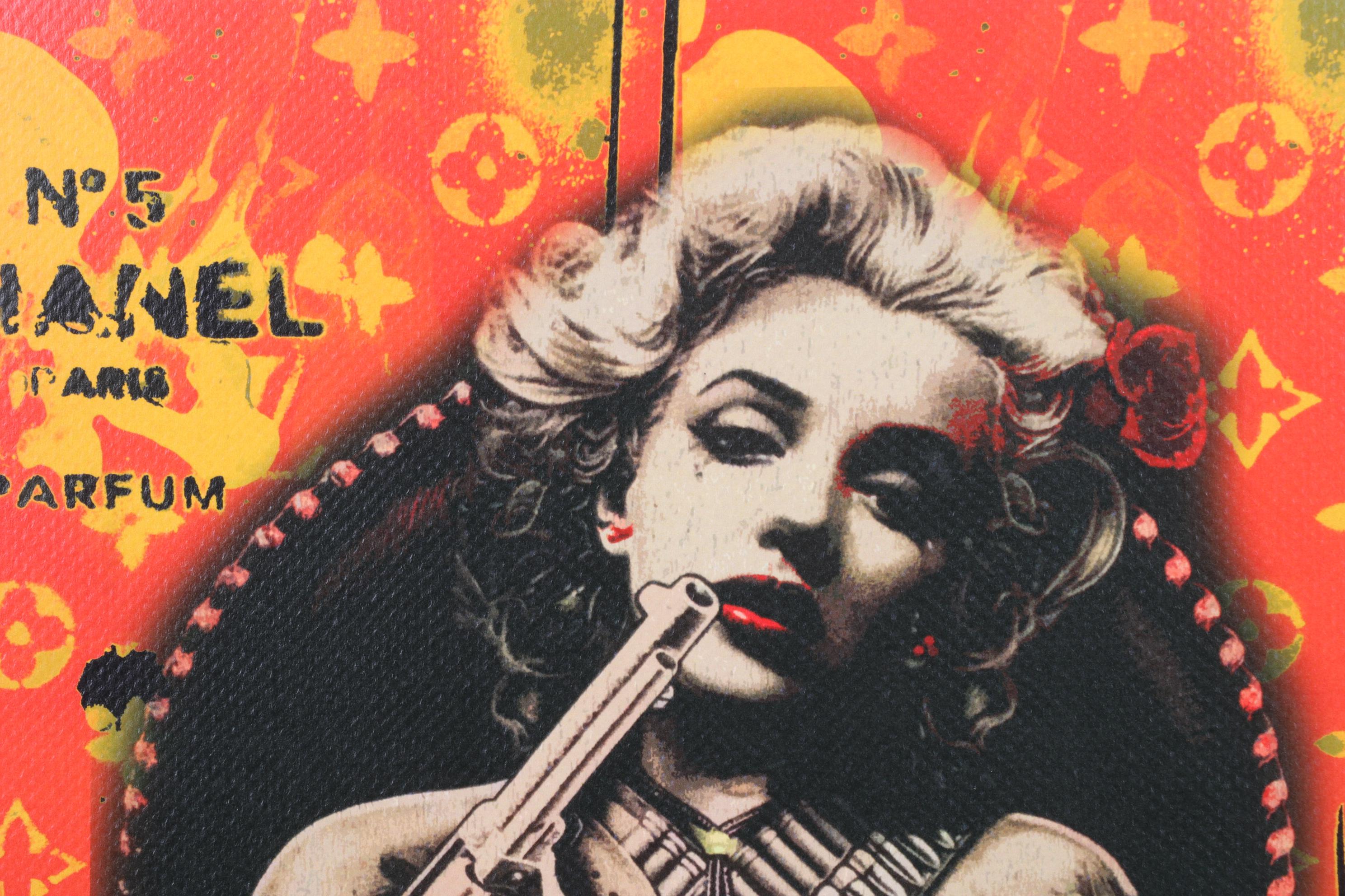 Death NYC Pop Art Graphic Print Featuring Marilyn Monroe, 2023