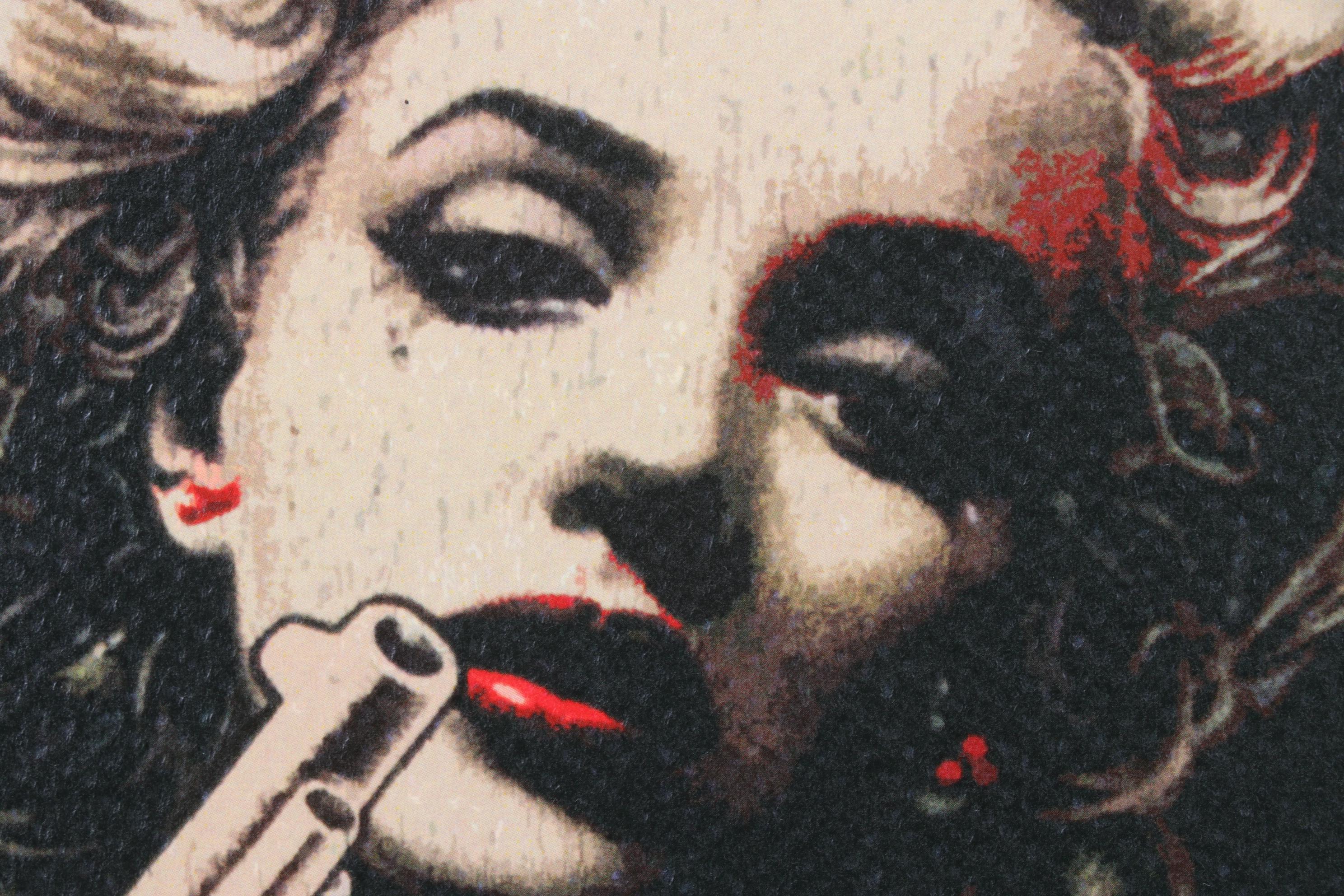 Death NYC Pop Art Graphic Print Featuring Marilyn Monroe, 2023