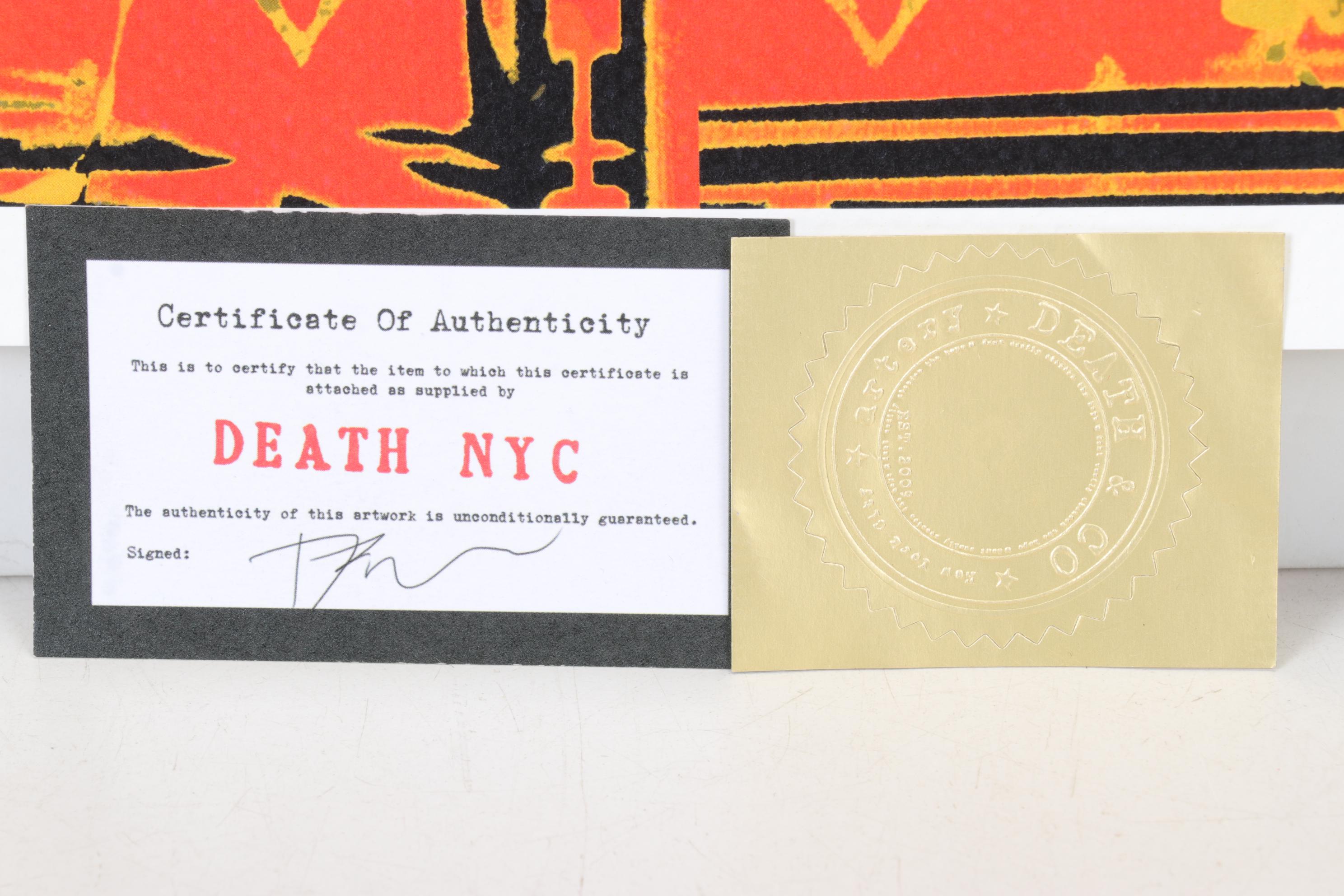 Death NYC Pop Art Graphic Print Featuring Marilyn Monroe, 2023