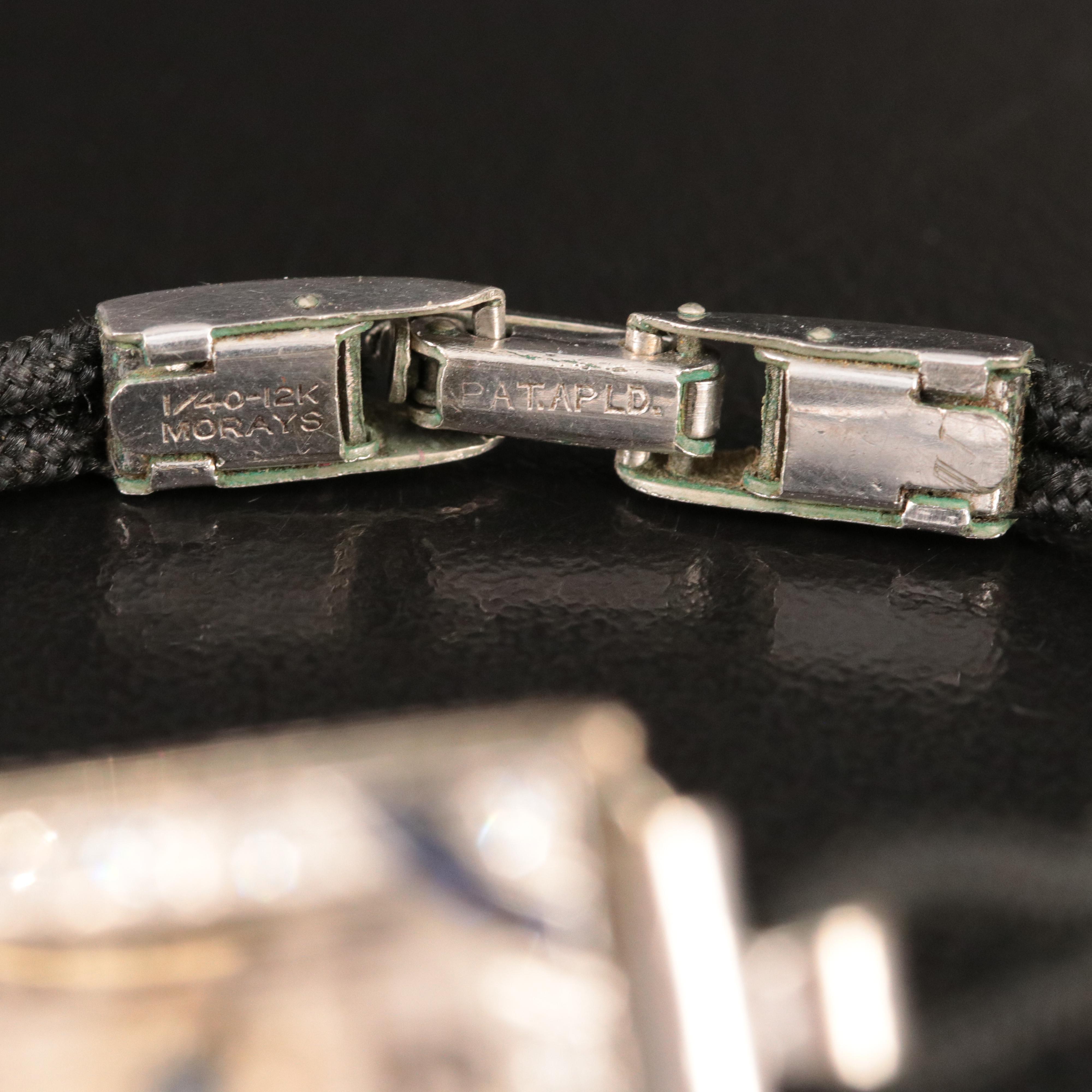 Antique 18K and Platinum Diamond and Sapphire Watch