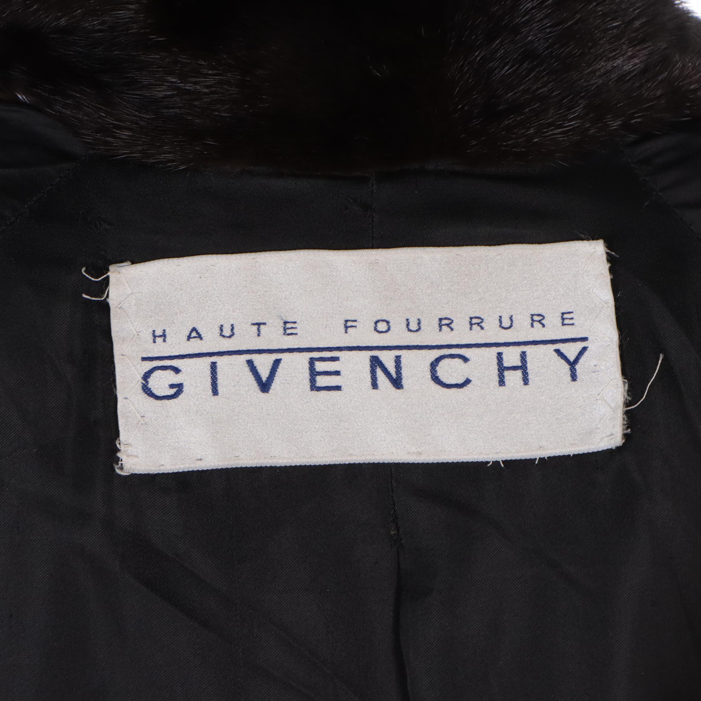 Givenchy Mink Fur Coat from Saks Fifth Avenue