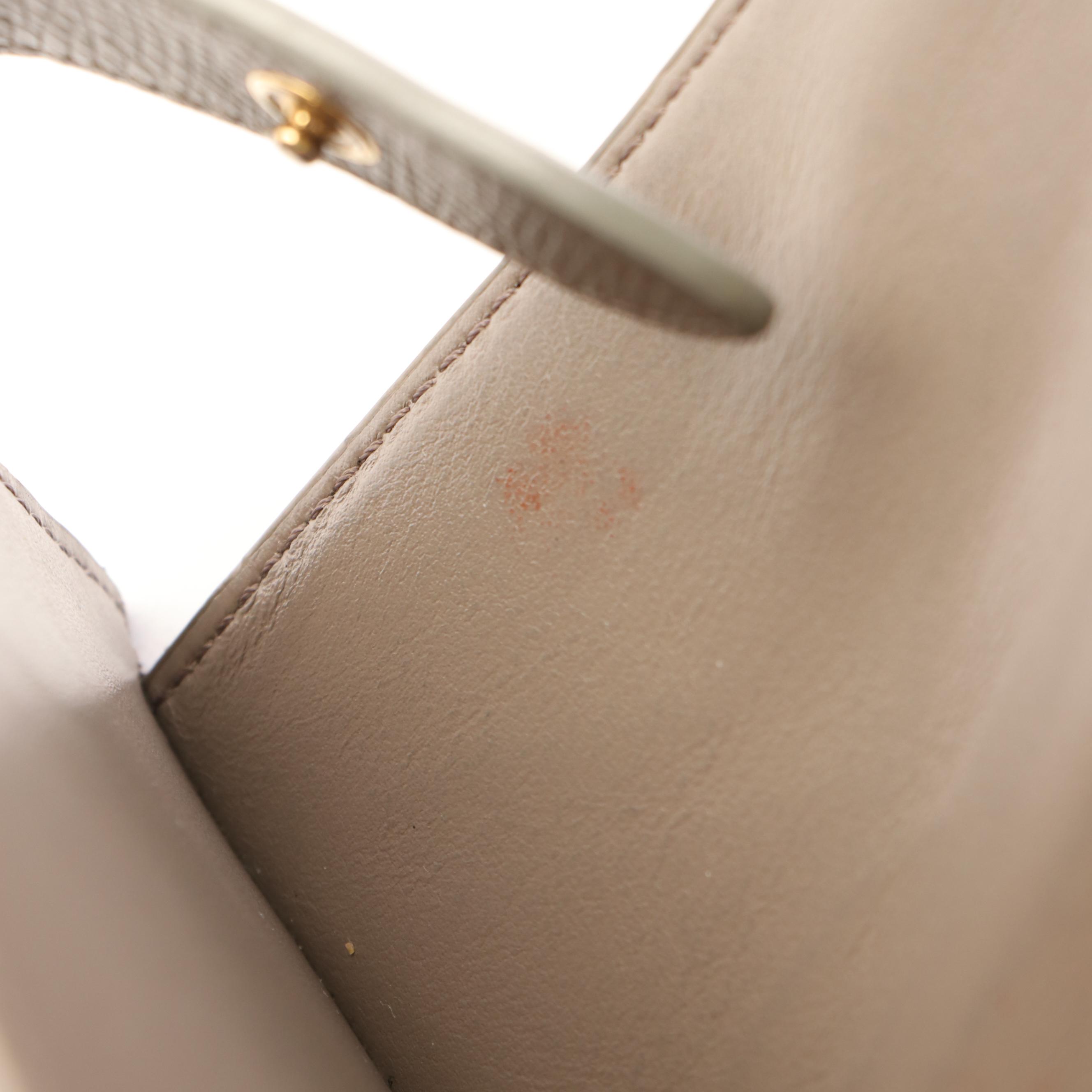 Celine Small Strap Wallet in Bicolor Calfskin Leather