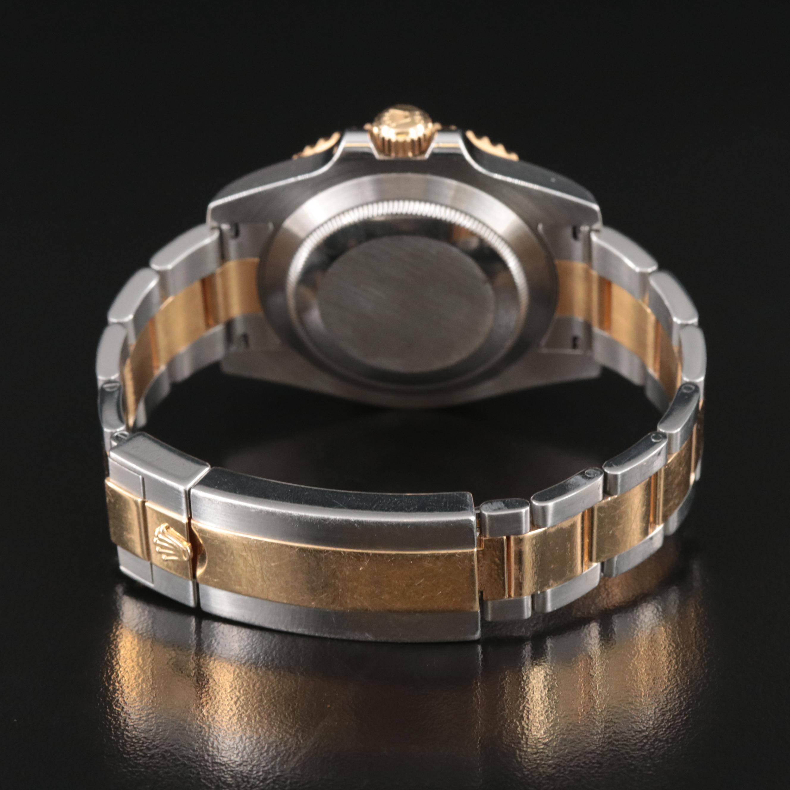 Rolex Submariner 18K and Stainless Steel Date Watch