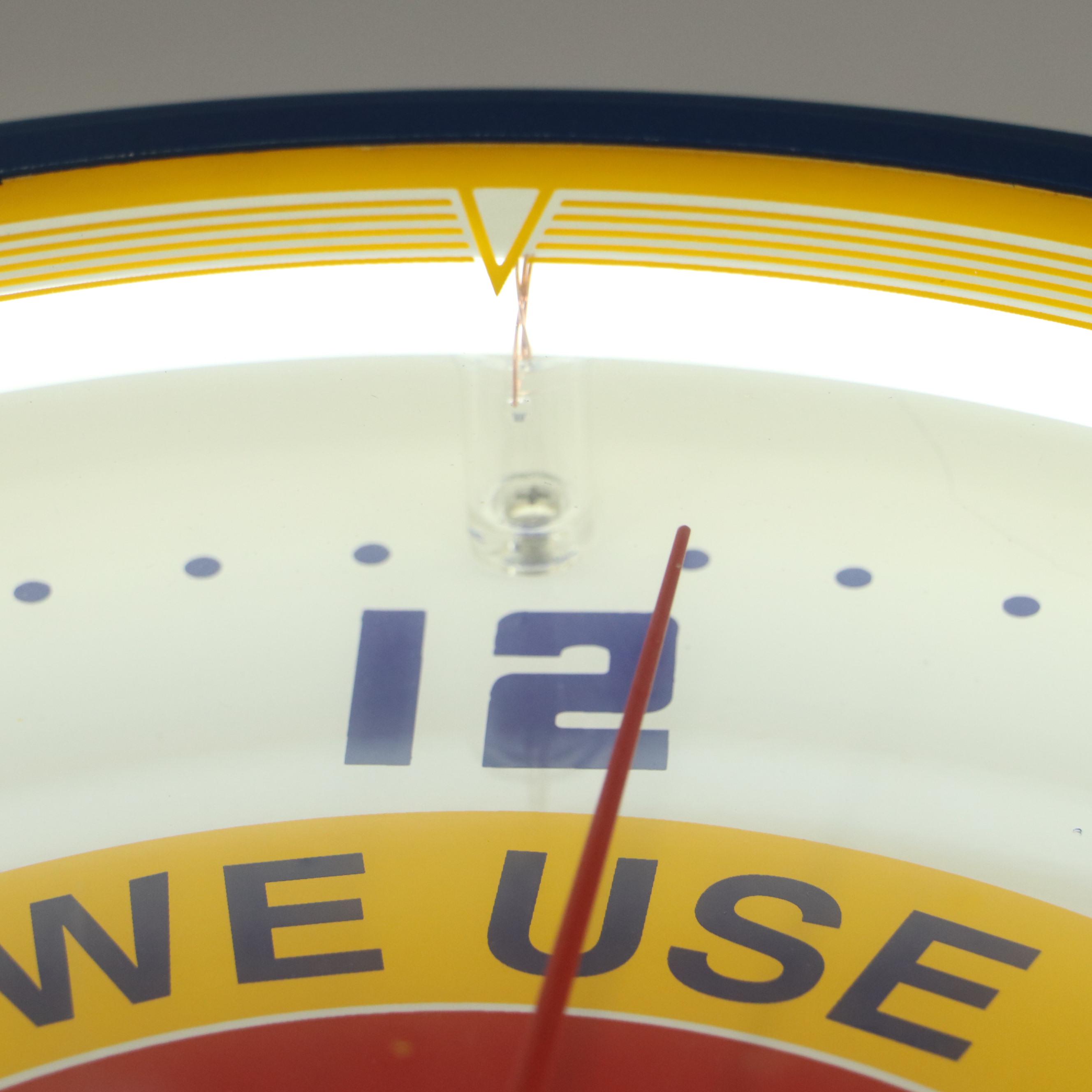 Chevrolet Neon Advertising Wall Clock