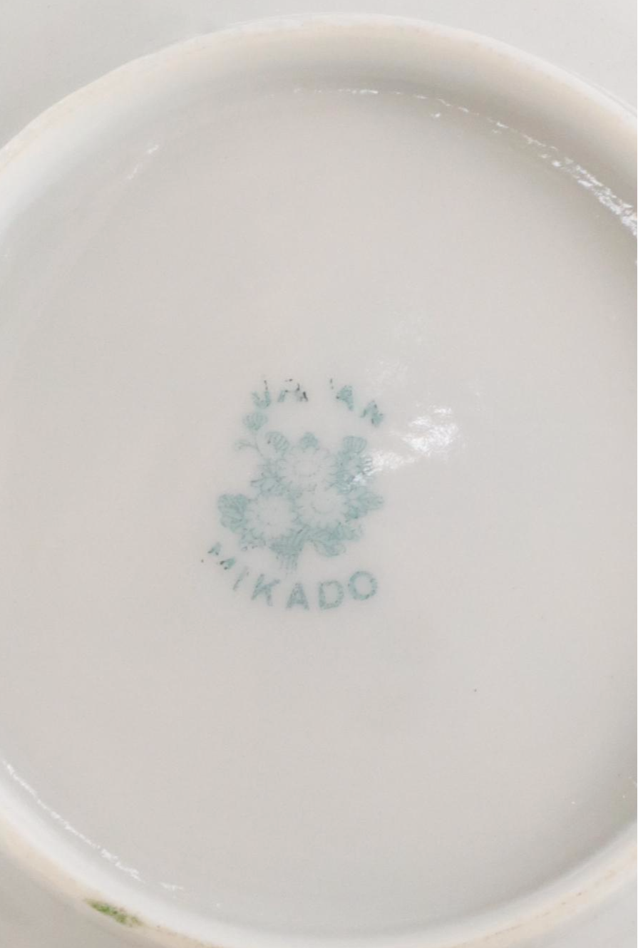 Japanese Victorian Style Hot Chocolate Set, Mid to Late 20th Century