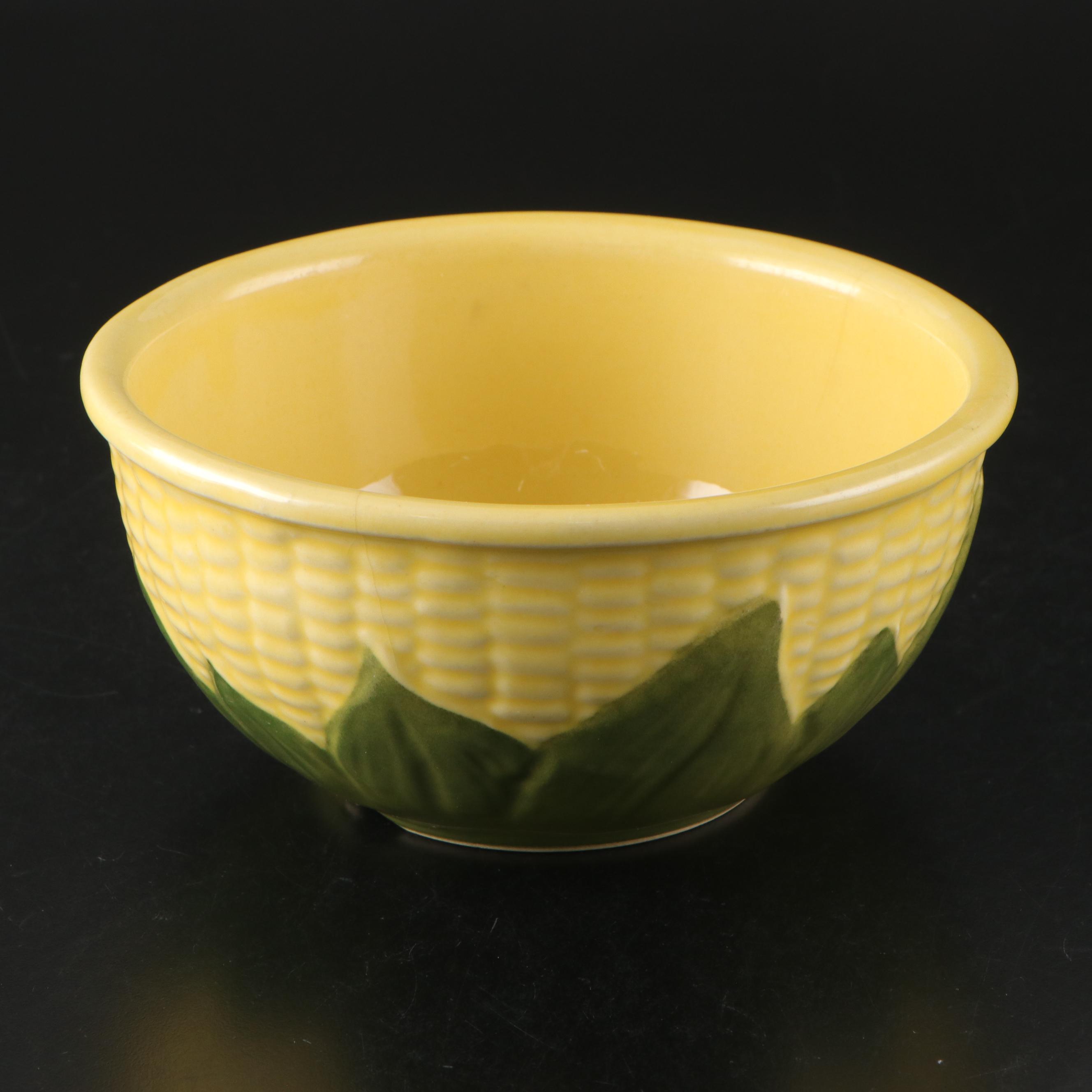 Terrace Ceramics Corn Motif Ceramic Bowls with More Table Accessories