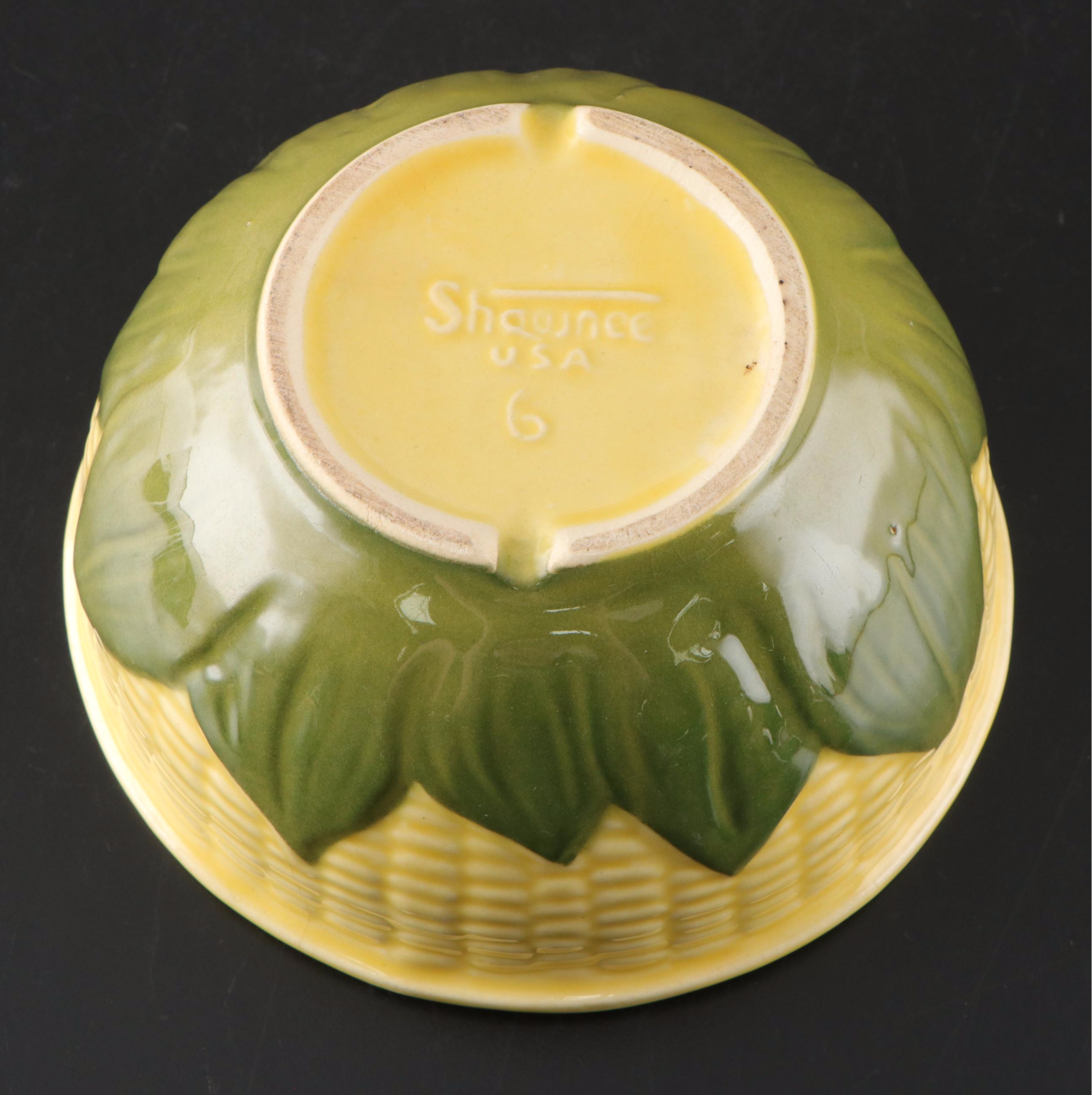 Terrace Ceramics Corn Motif Ceramic Bowls with More Table Accessories