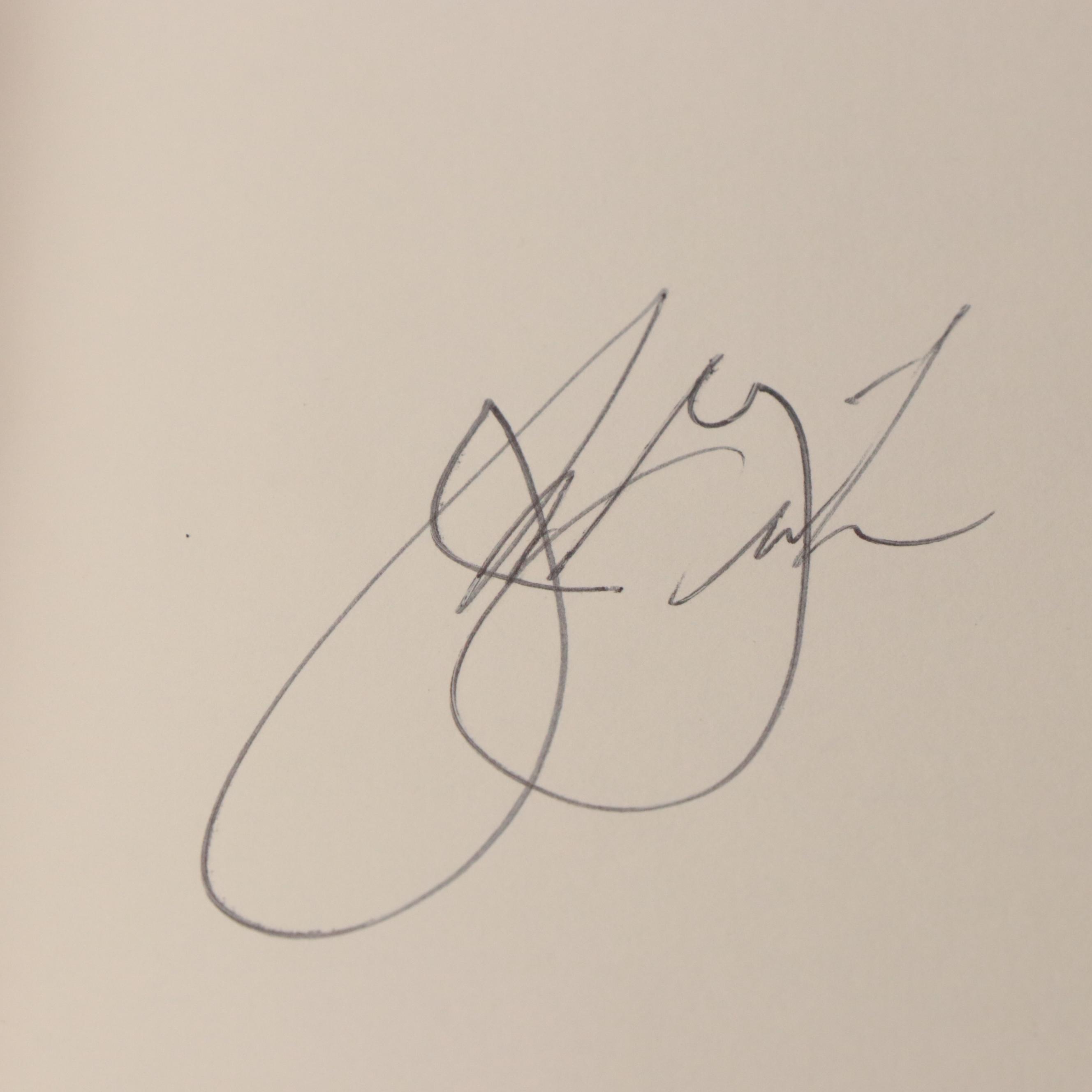 Signed First UK Edition "The Moor's Last Sigh" by Salman Rushdie and More Books