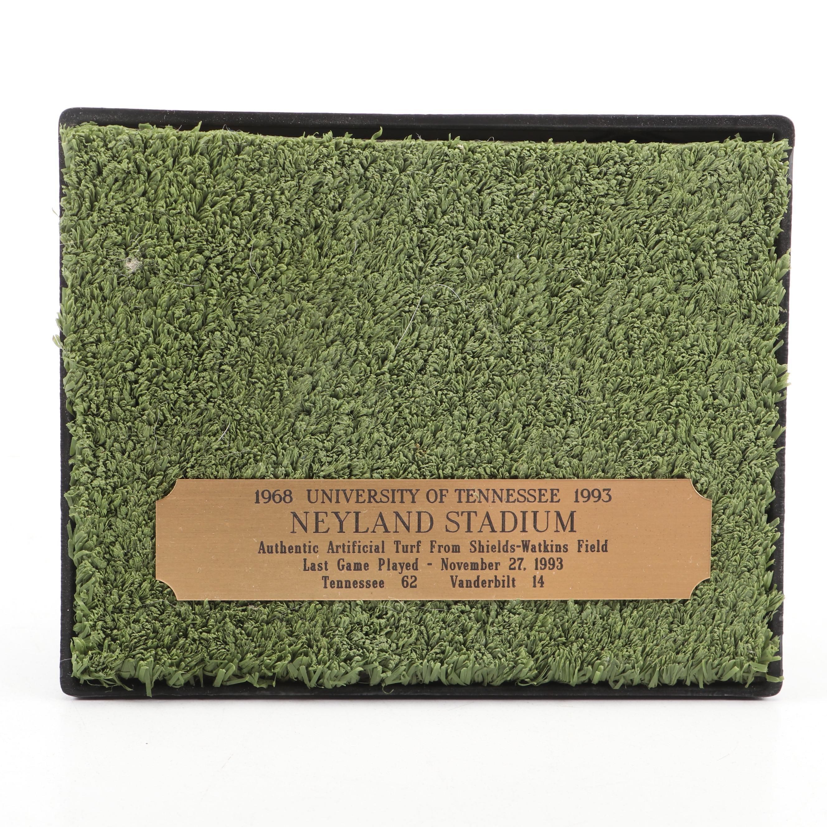 Authentic Artificial Turf From Shields-Watkins Field, Late 20th Century