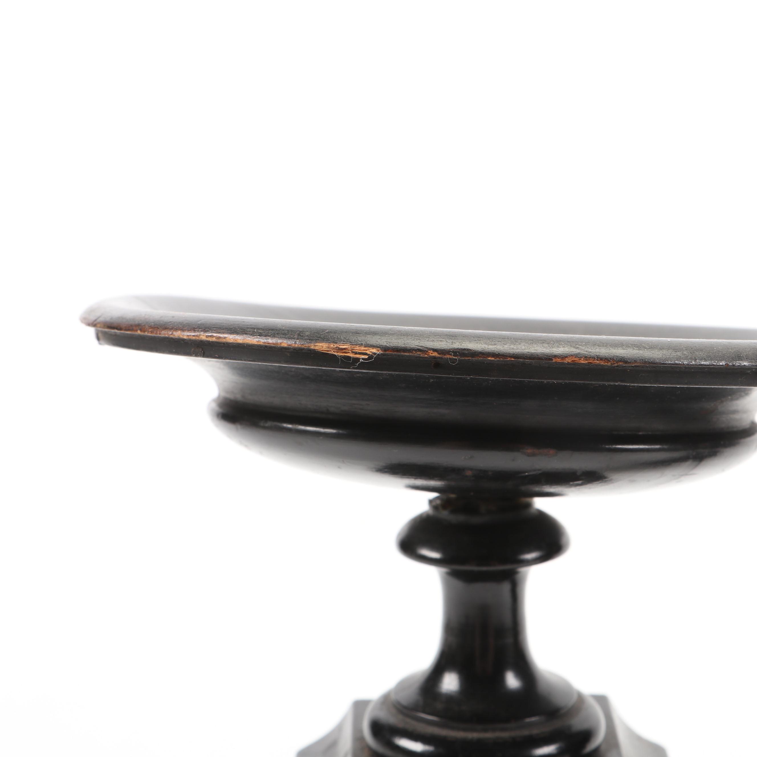 French Boulle Style Ormolu Mantle Clock and Candle Holders