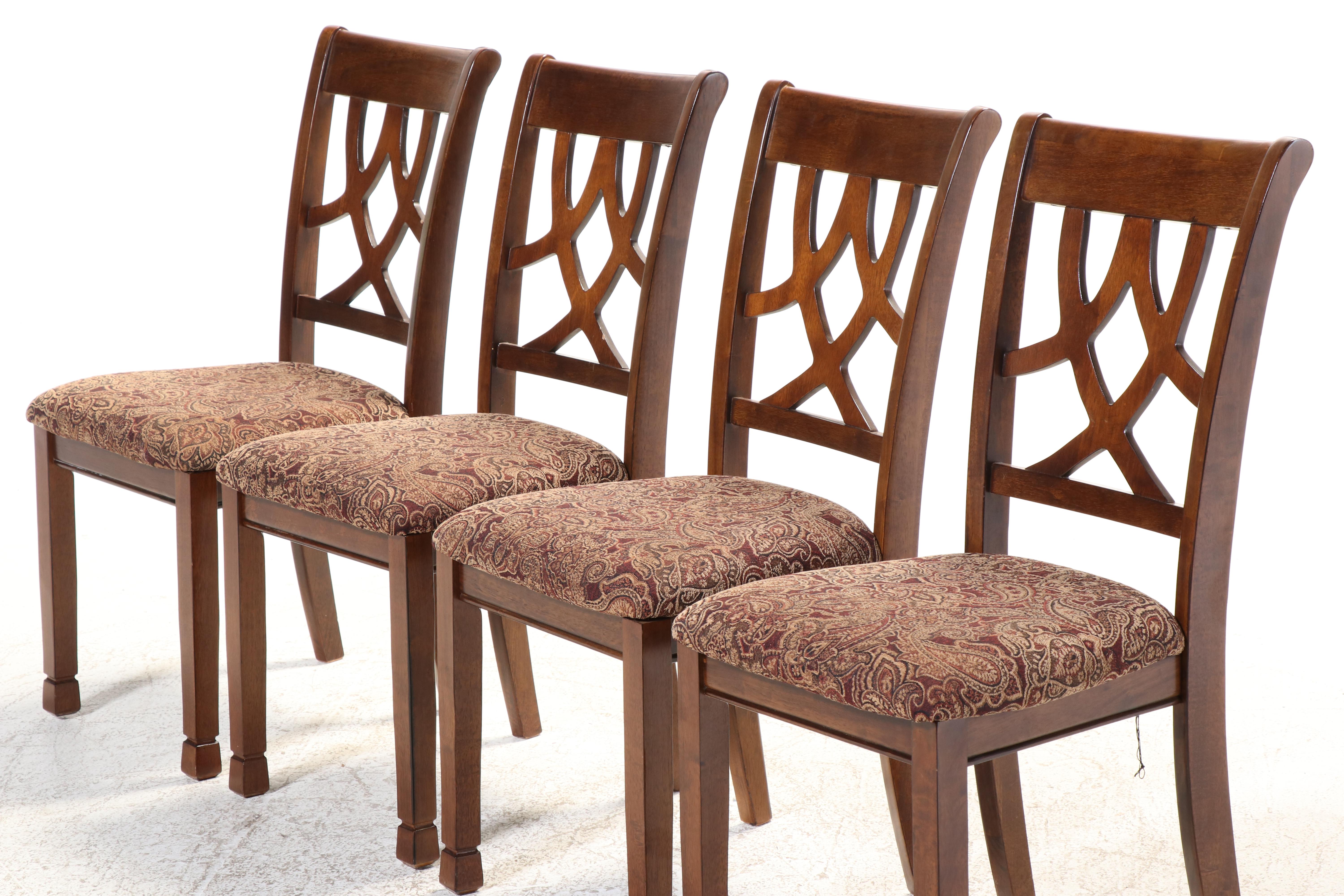 Five-Piece Ashley Furniture "Leahlyn" Hardwood Dining Set