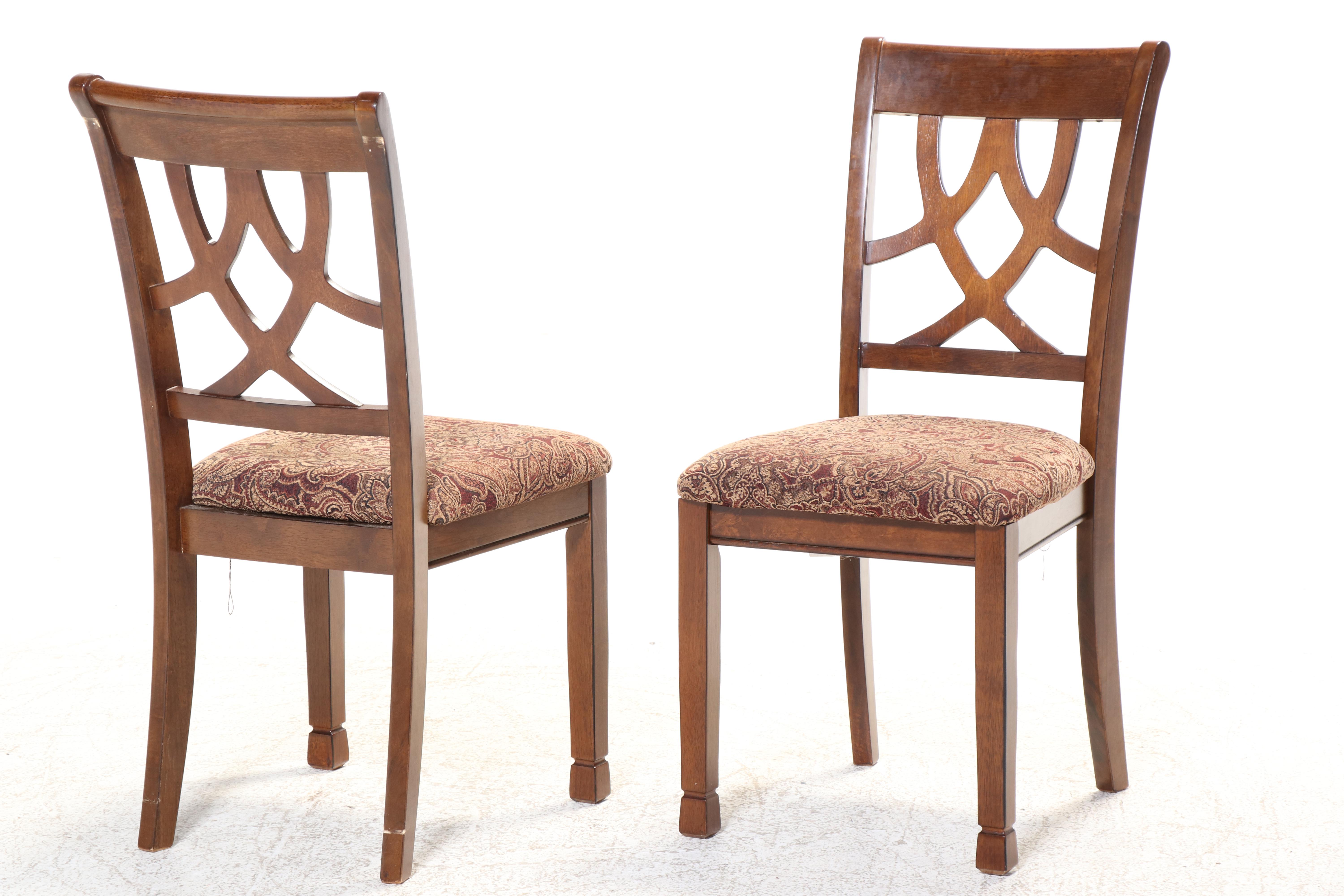 Five-Piece Ashley Furniture "Leahlyn" Hardwood Dining Set