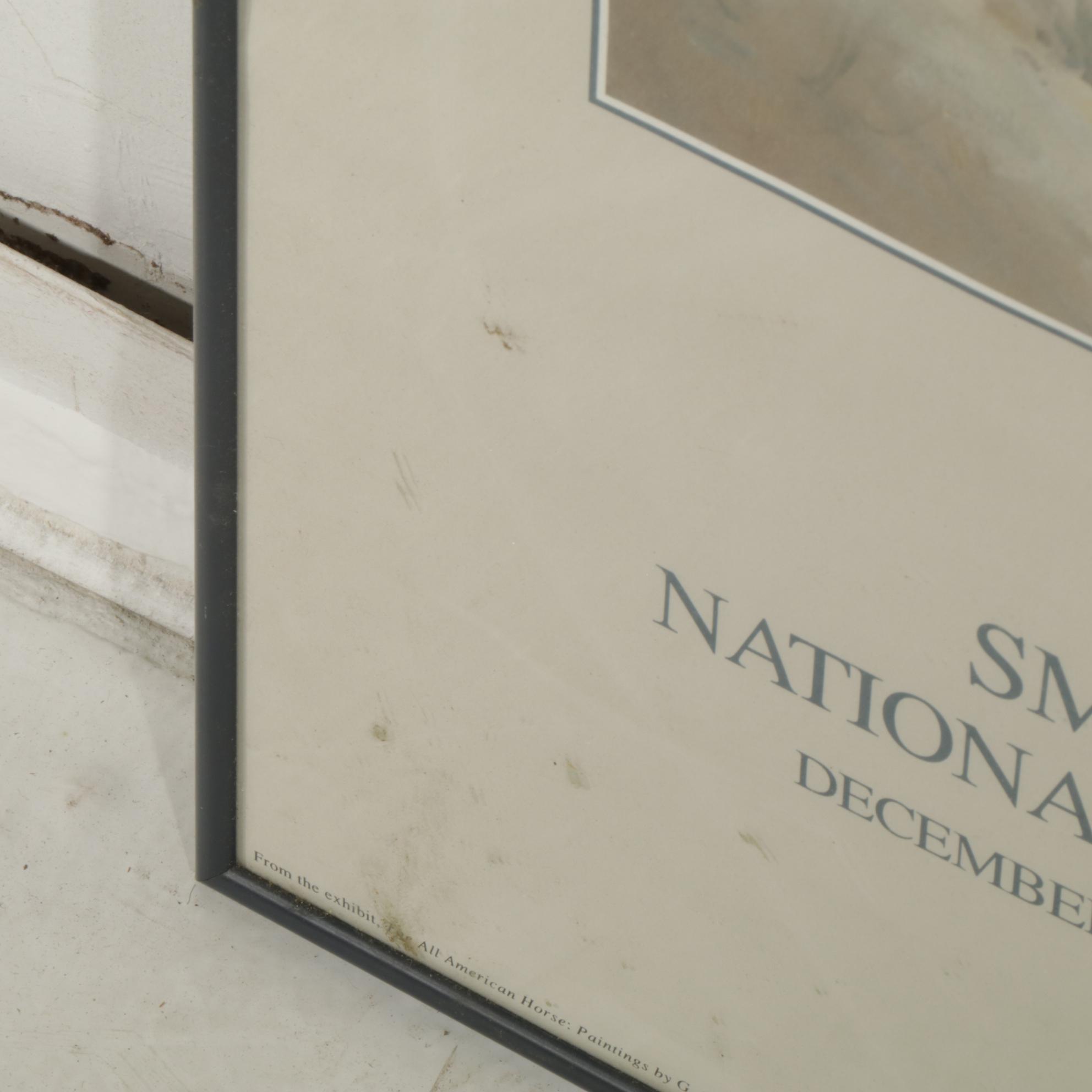 Gerald Harvey Jones Museum Exhibition Offset Lithograph "Conquistadors"