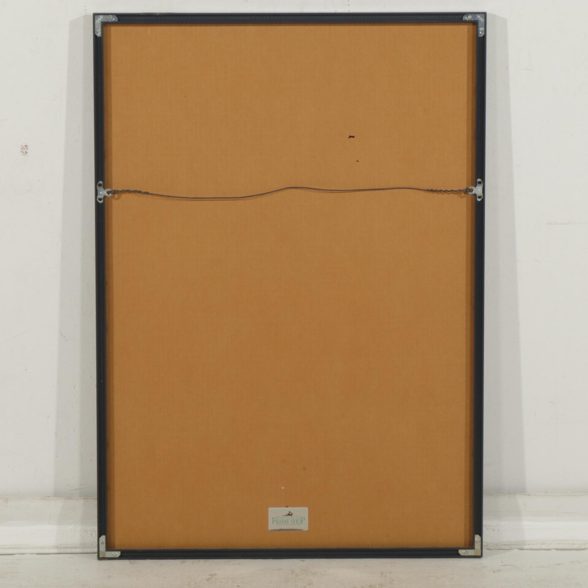 Gerald Harvey Jones Museum Exhibition Offset Lithograph "Conquistadors"