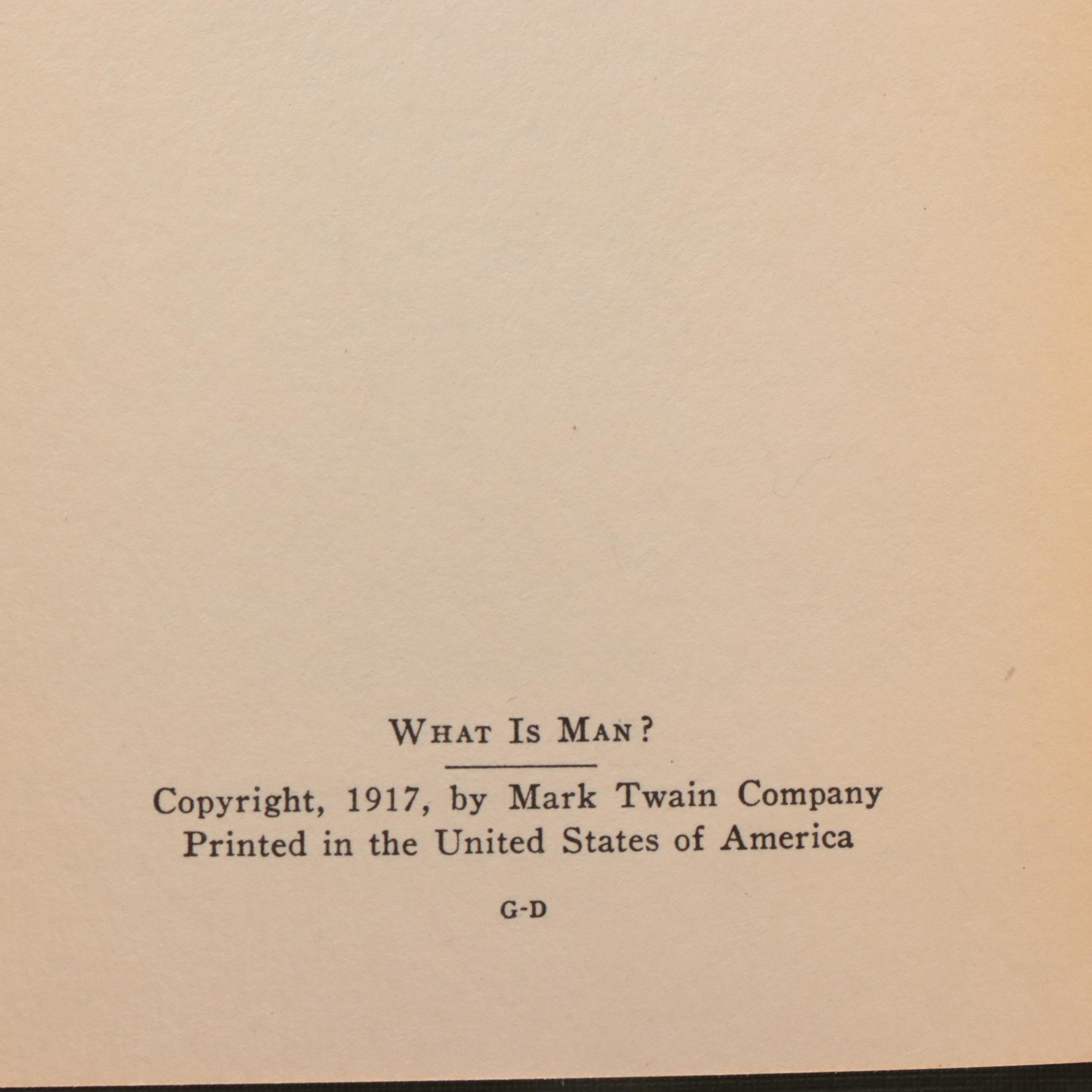 Authorized Edition "The Complete Works of Mark Twain" Partial Set, 1929