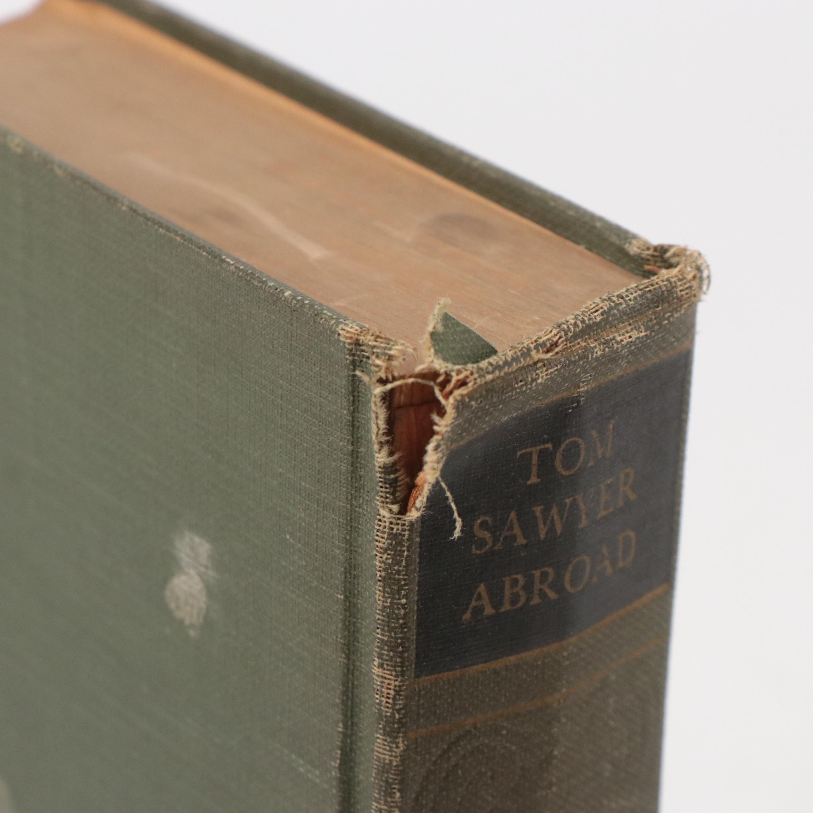 Authorized Edition "The Complete Works of Mark Twain" Partial Set, 1929