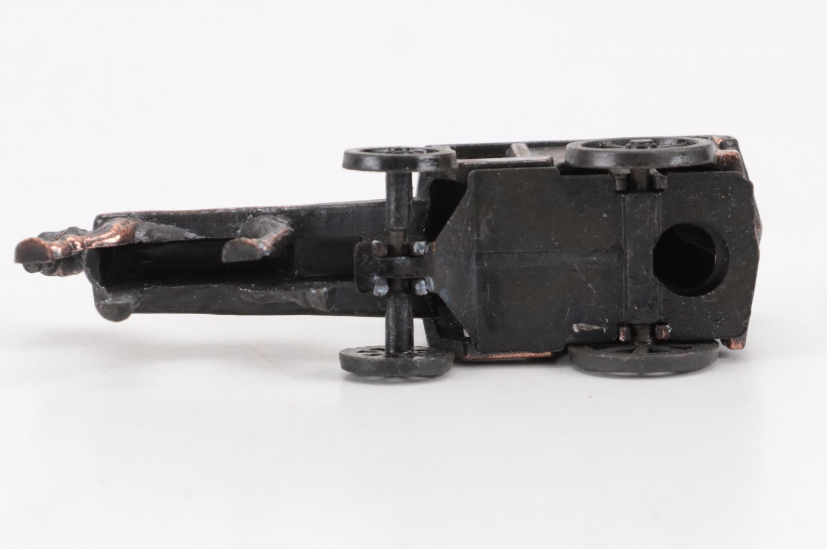 Polychrome Cast Iron Clydesdale Horse-Drawn Beer Wagon with Pencil Sharpener