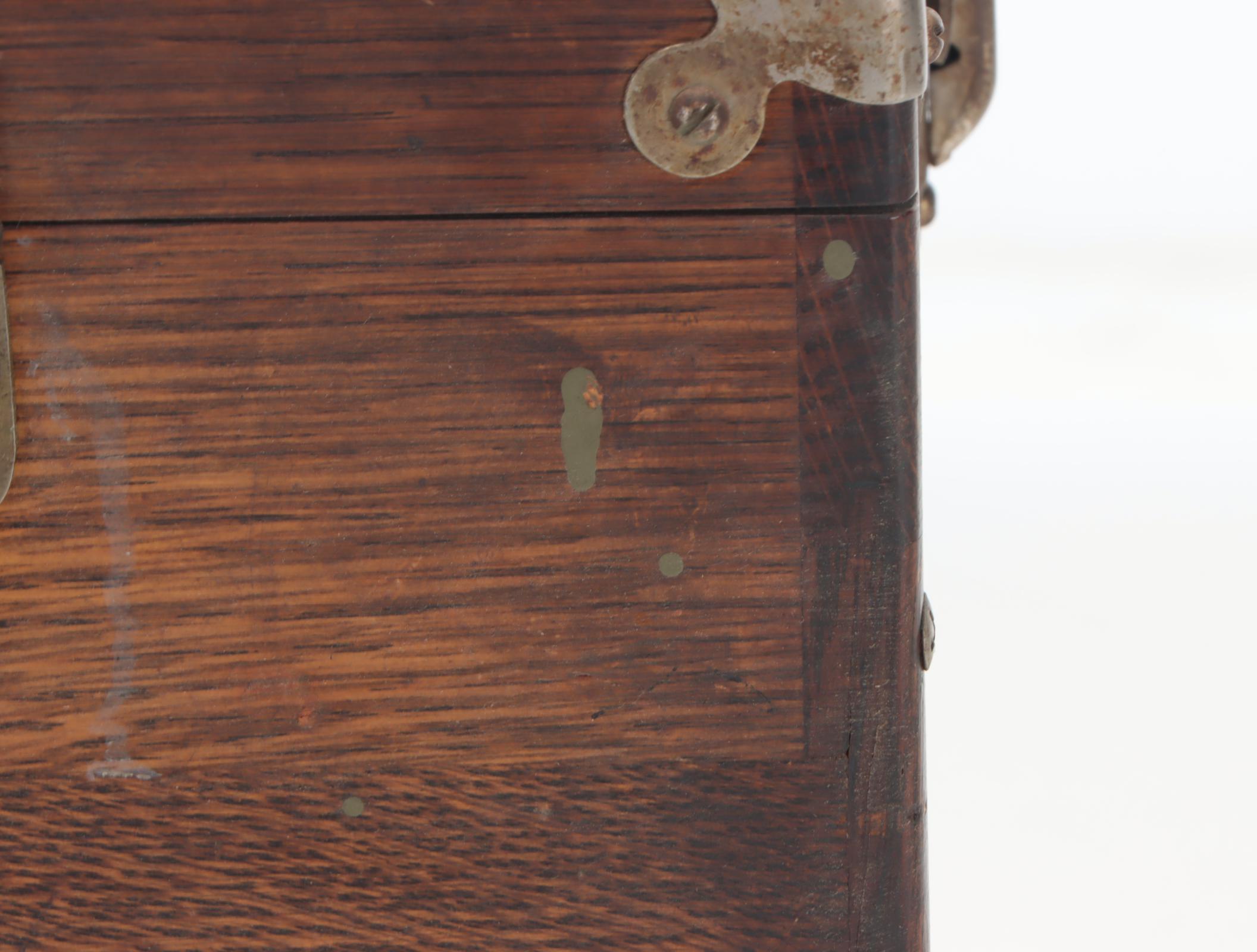 H. Gerstner & Sons Model 0418 Oak Machinist Tool Box