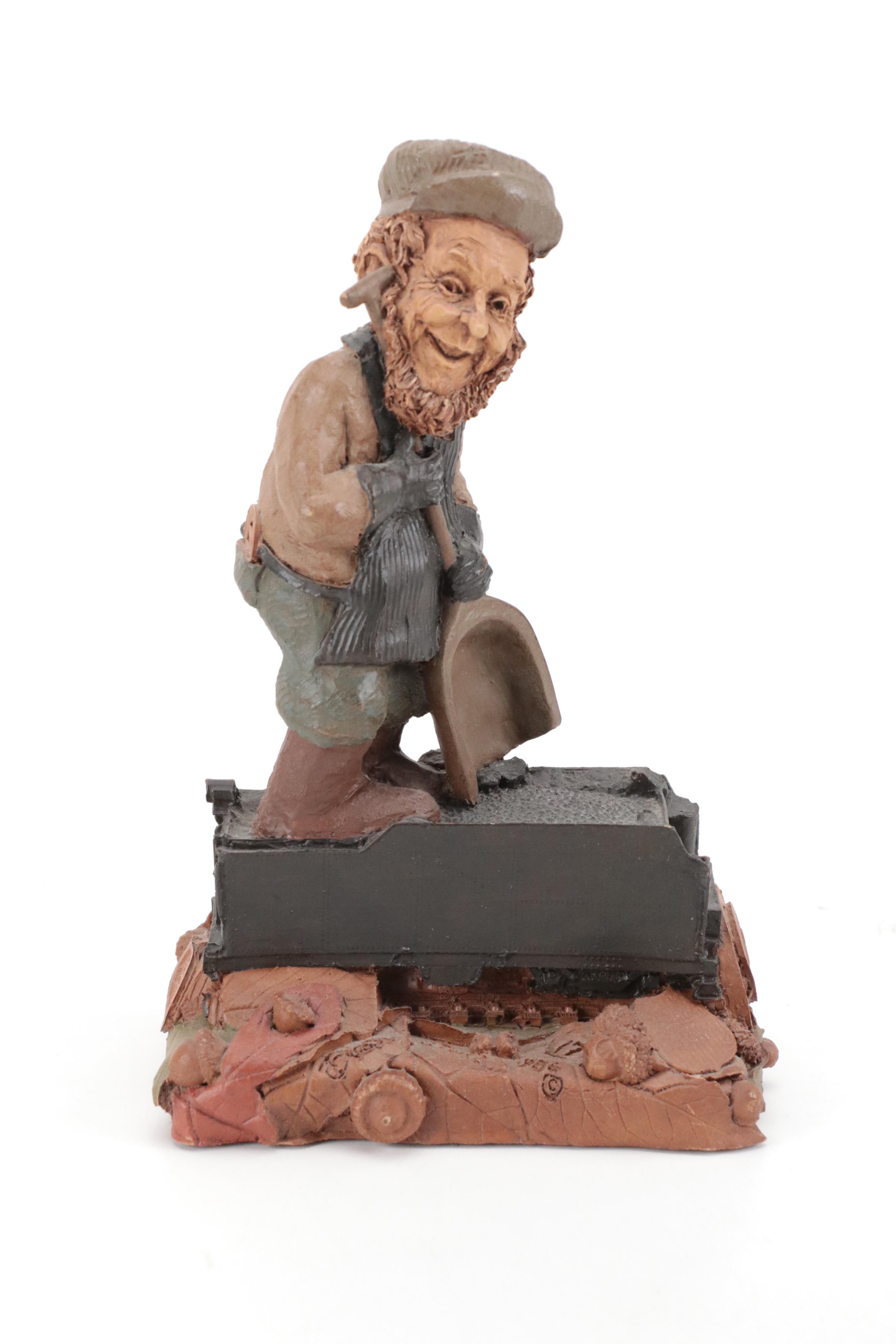 Tom Clark for Cairn Studios "Pullman" and More Gnome Figurines, 1980s